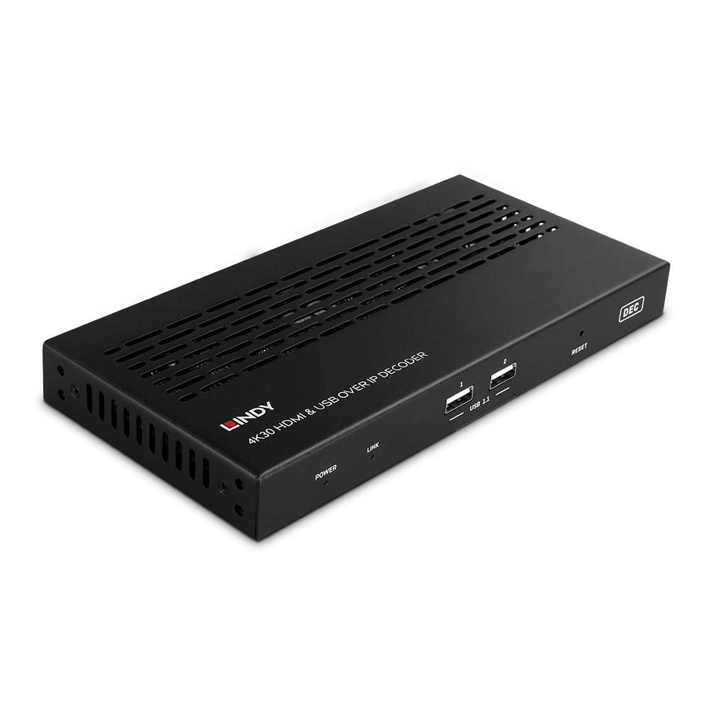 Extender via IP HDMI 4K30 & USB - Décodeur
