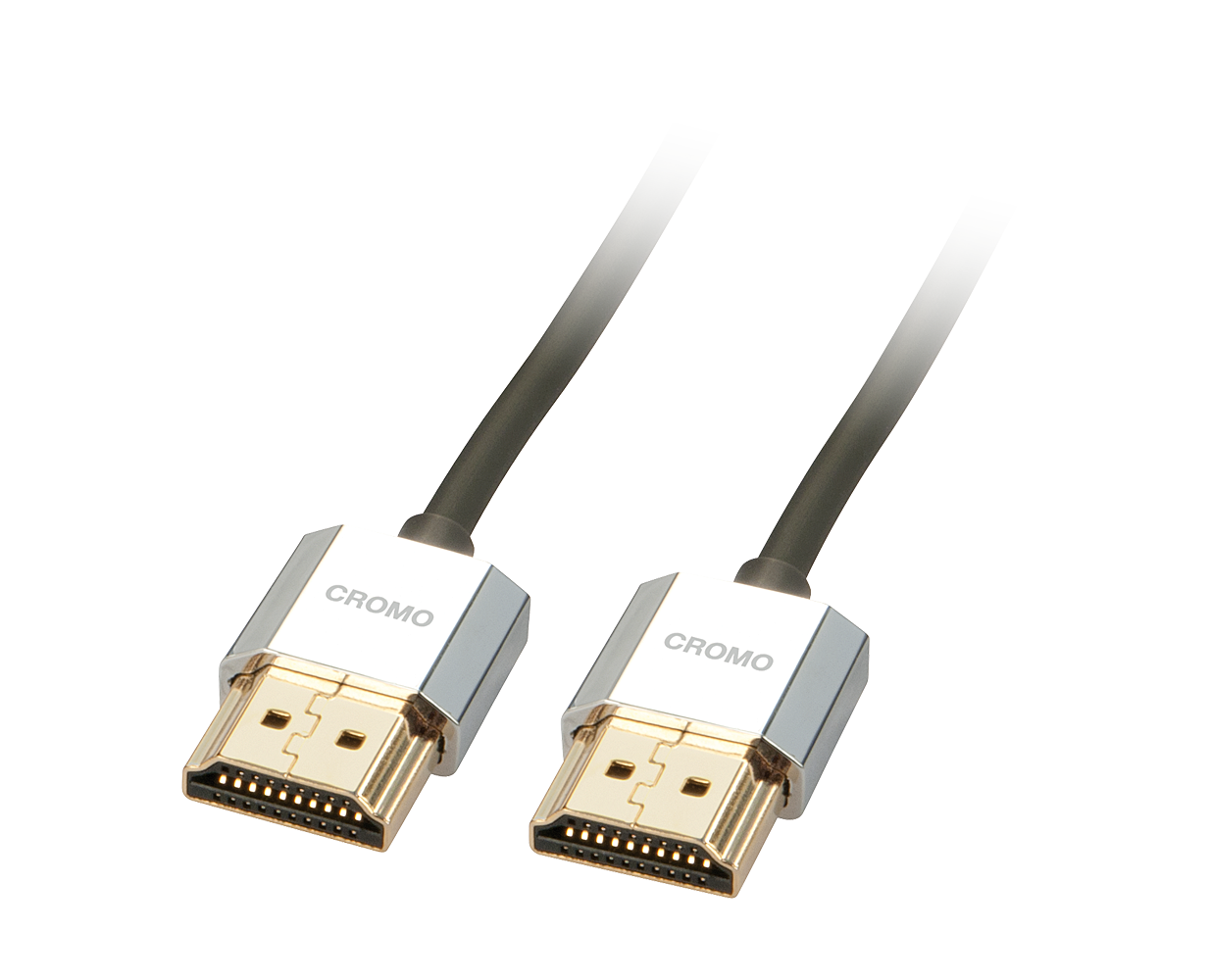 Câble HDMI® Slim, compatible HDMI 2.0 Ultra HD, Ethernet CROMO®, type A/A, 1m