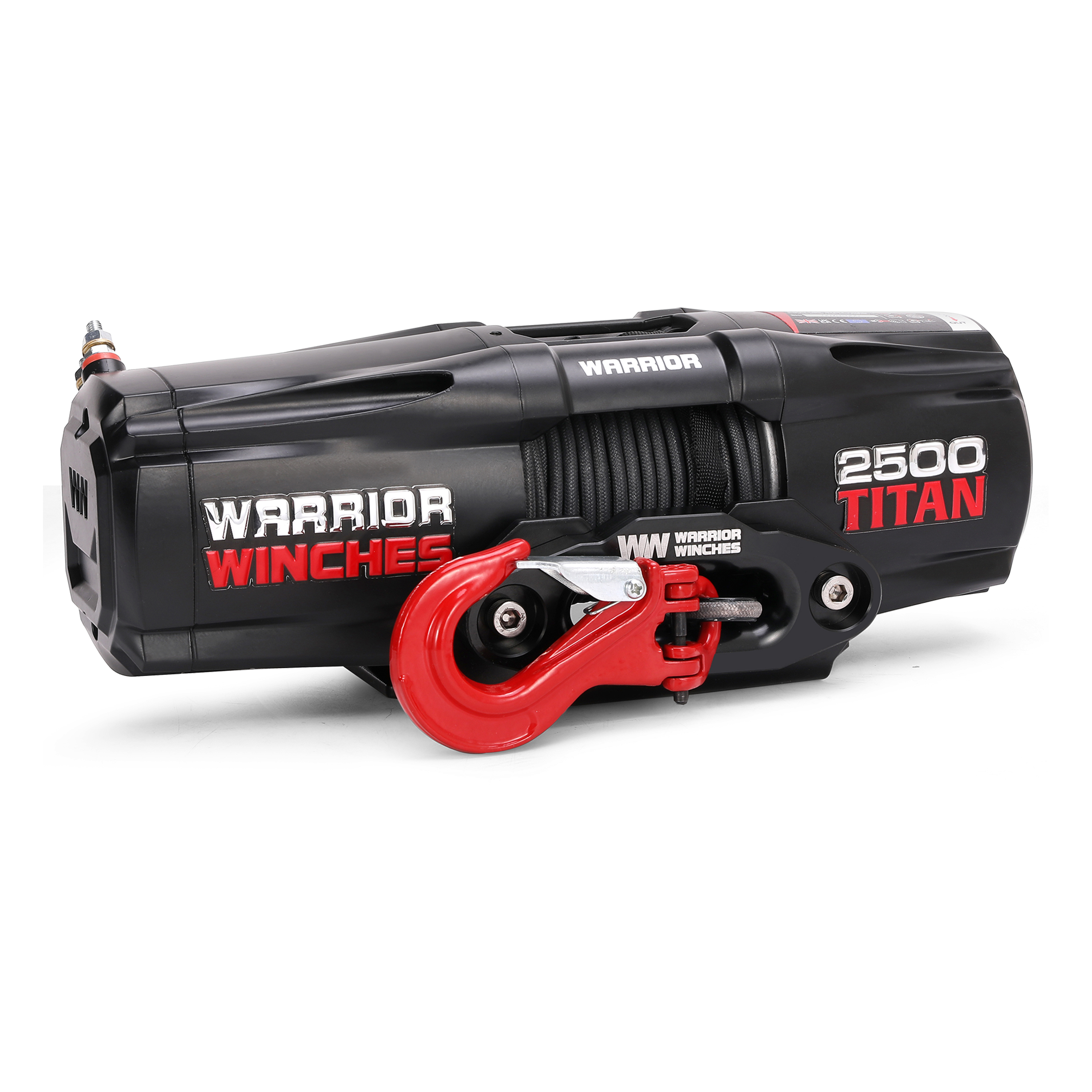 [25TTAA12-CAD] Titan A Type 2,500lbs Electric Winch - Synthetic Rope