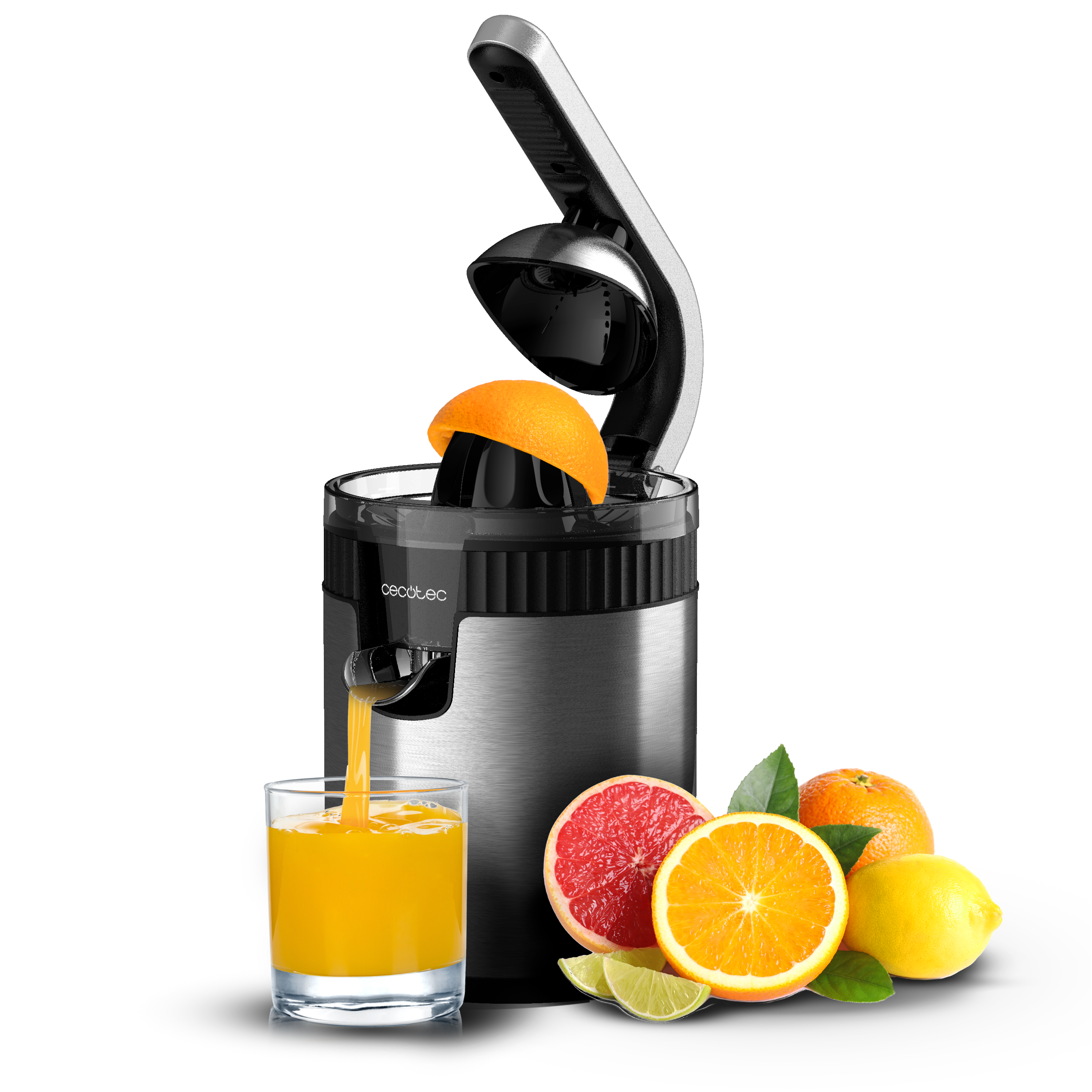 Exprimidor de brazo Xqueeze RetroJuice 600 Steel