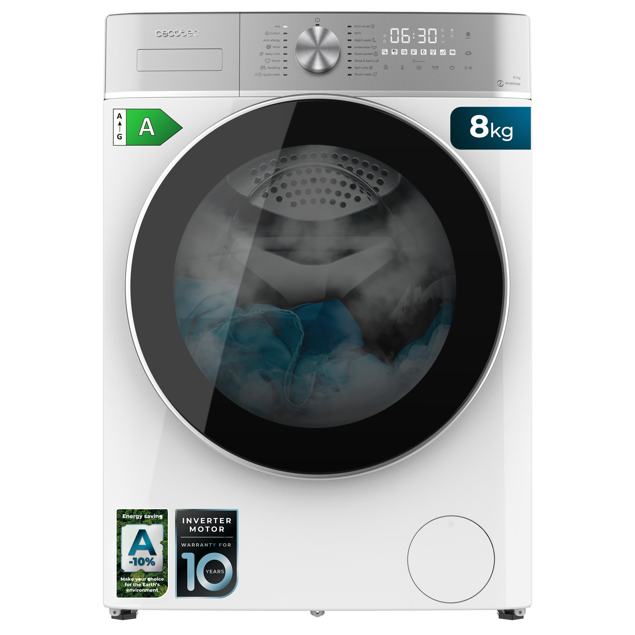 Lavadora Bolero DressCode 8800 Inverter A