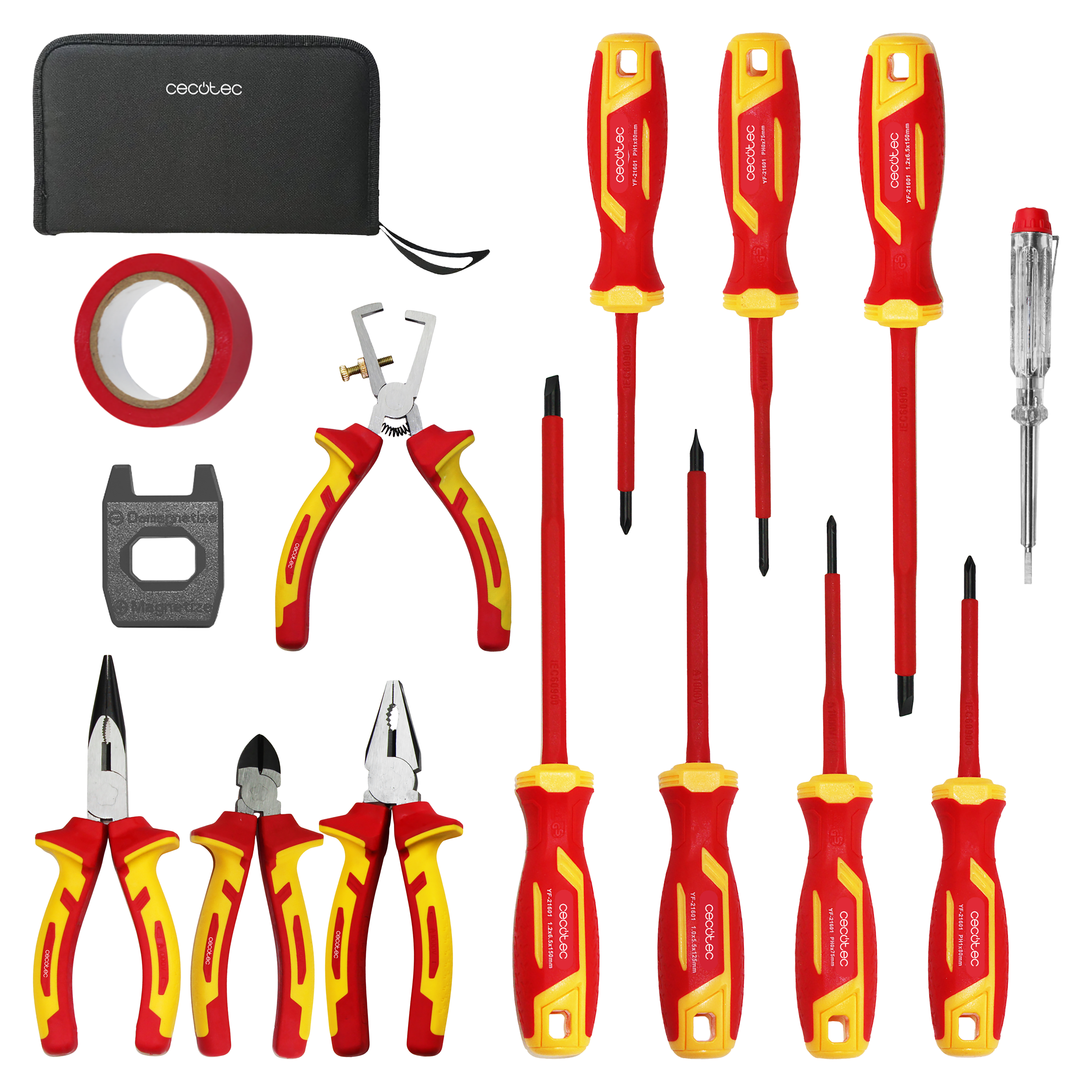 Set de destornilladores HardGyro 15 SafeVolt Magnetic