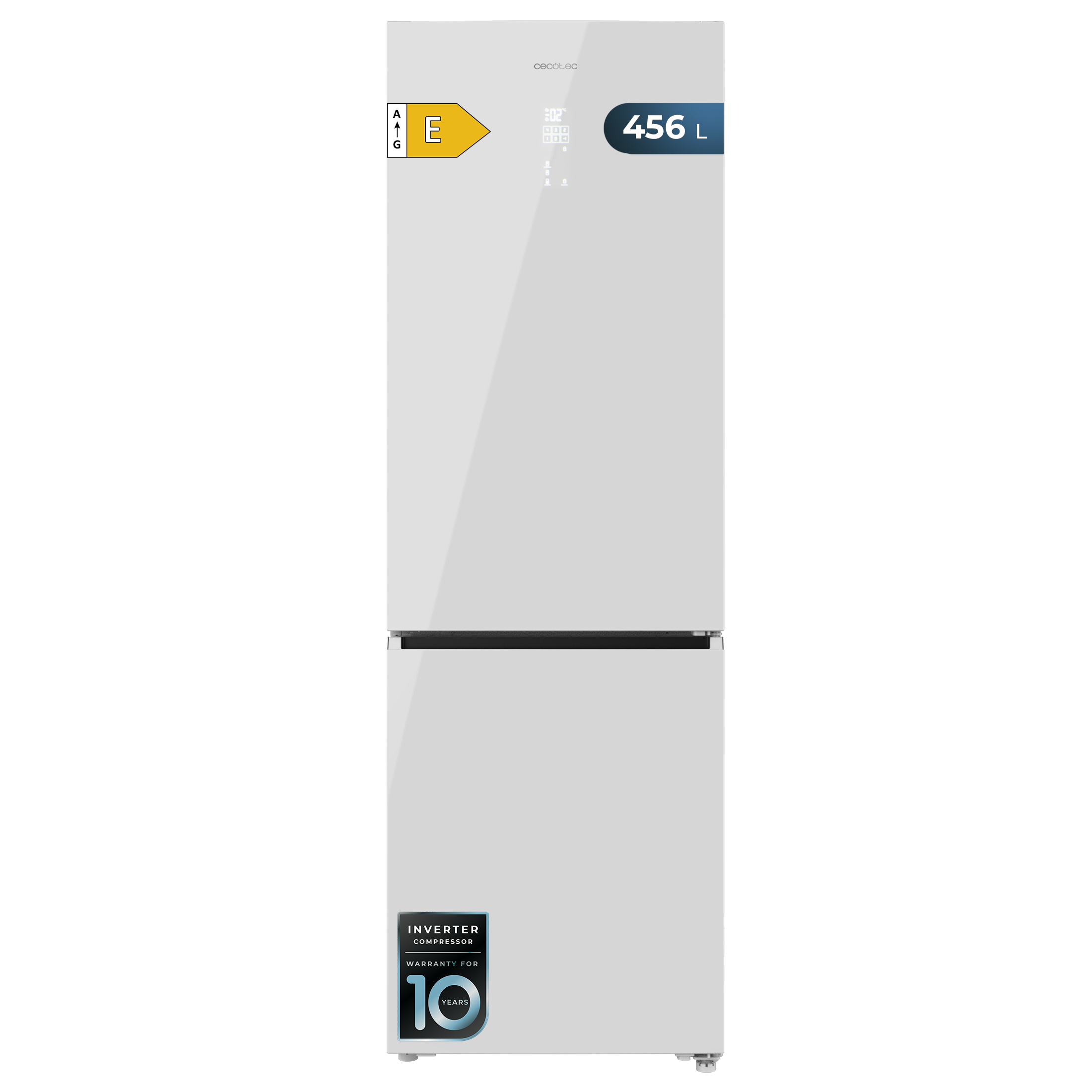 Bolero CoolMarket Combi 456 White Glass E