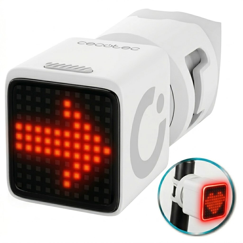 Luz bicicleta Smart tail White