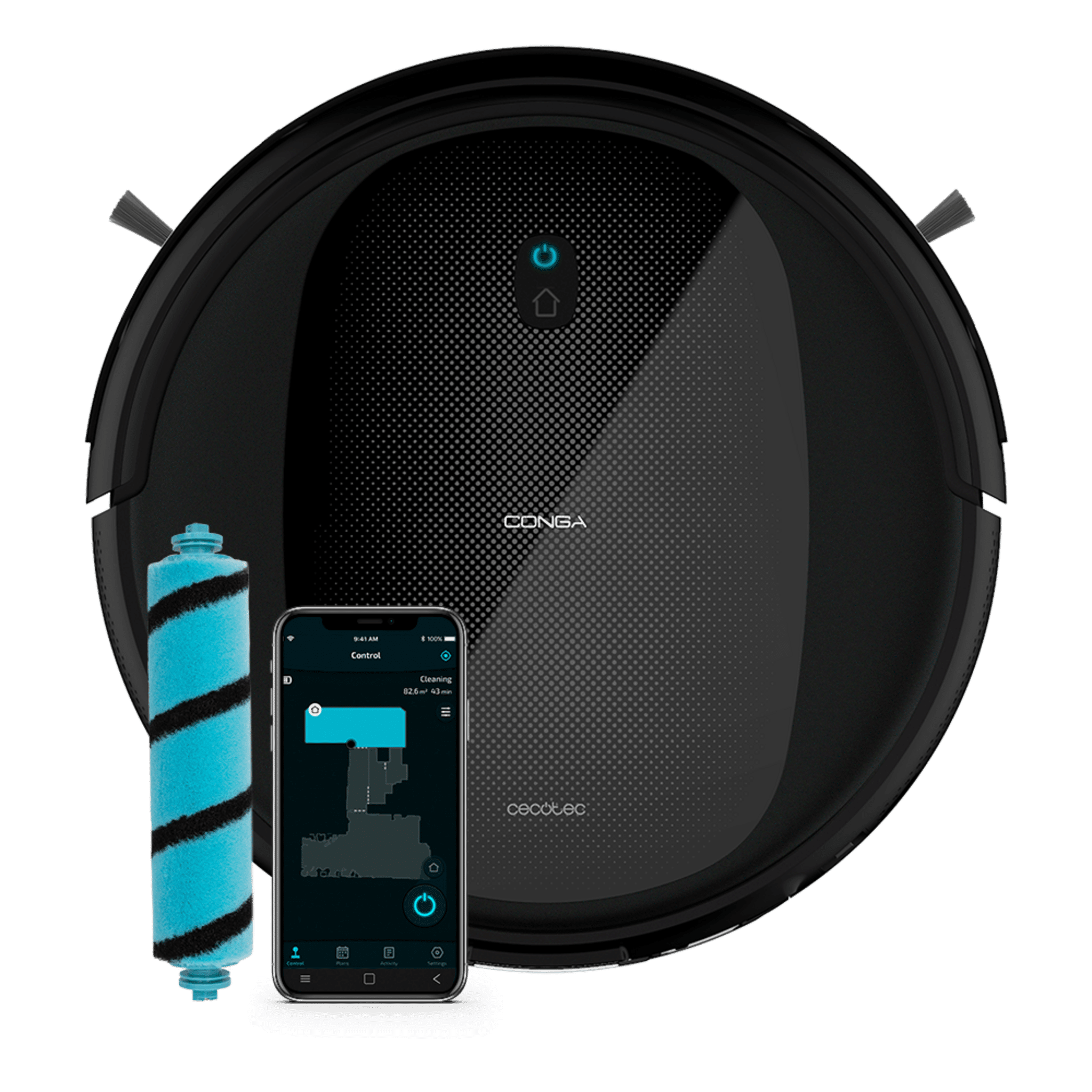 Robot aspirador Conga Perfect&Clean Connected Titanium