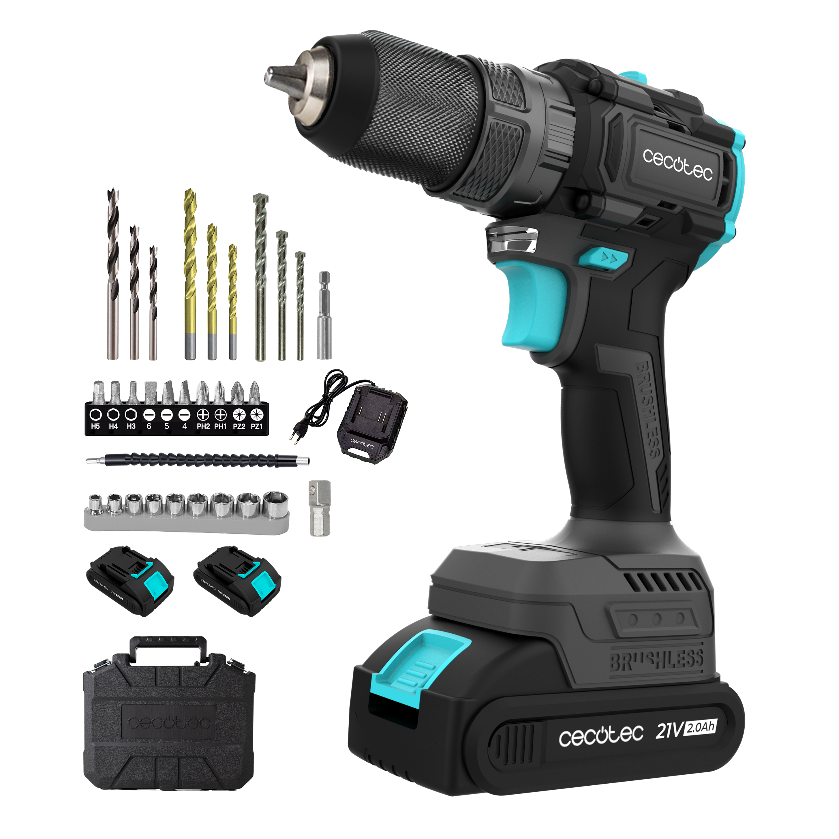 Taladro percutor PowerForce 3000 Impact Brushless