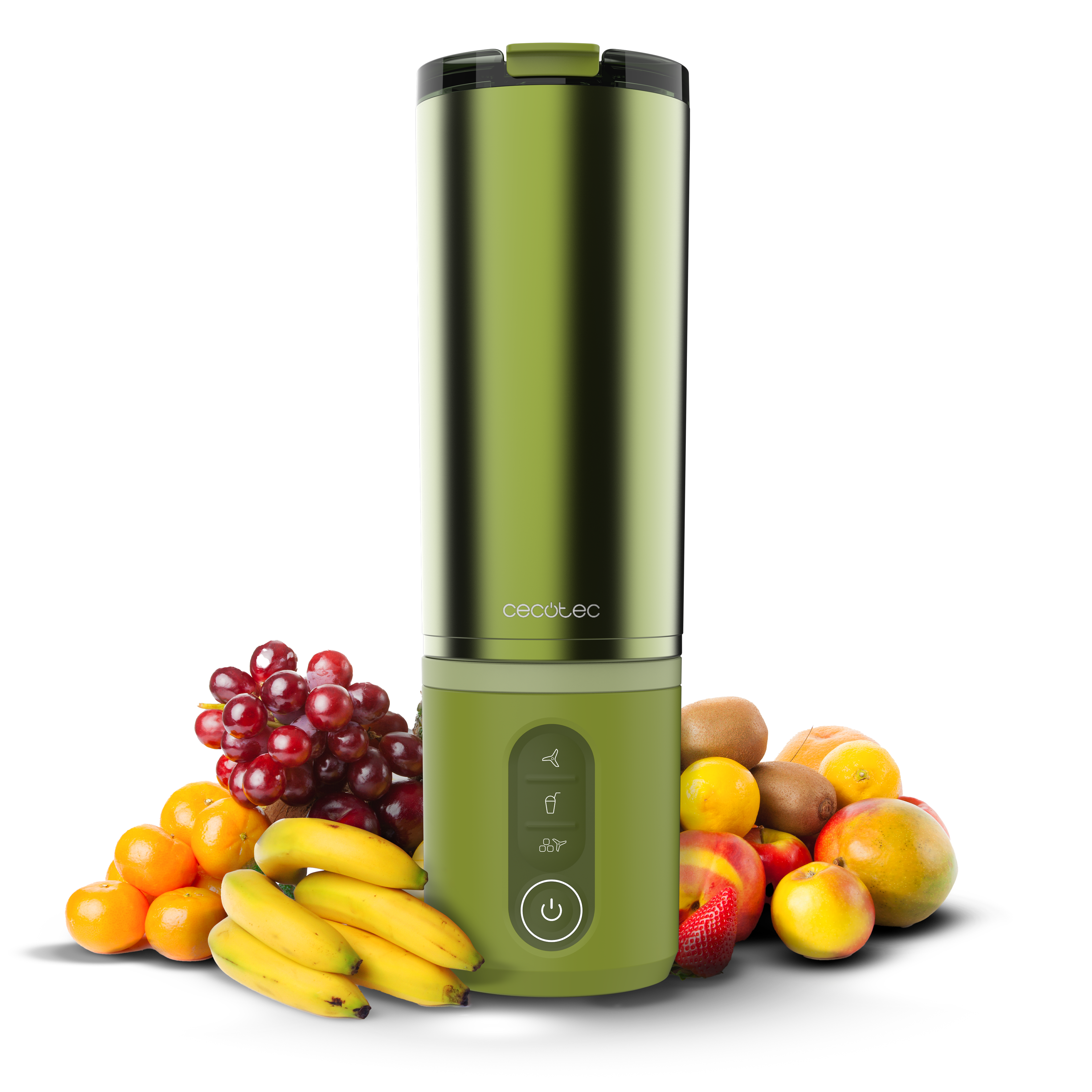 Power Titanium Shake2Go Olive Steel
