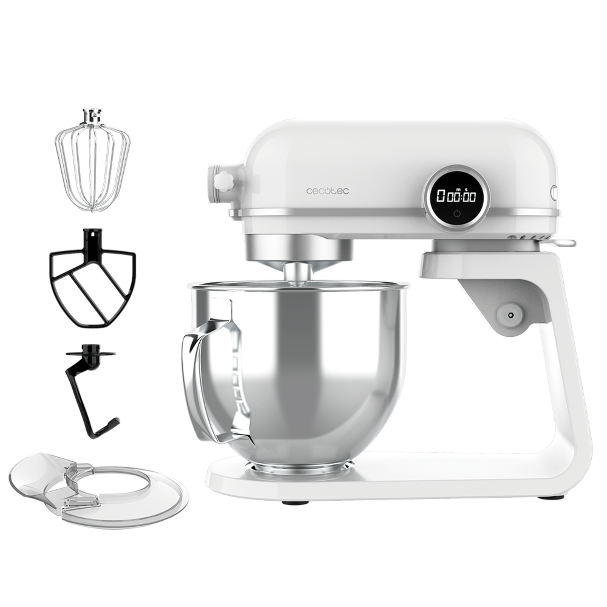 Batidora Amasadora Twist&Fusion 4500 Luxury White