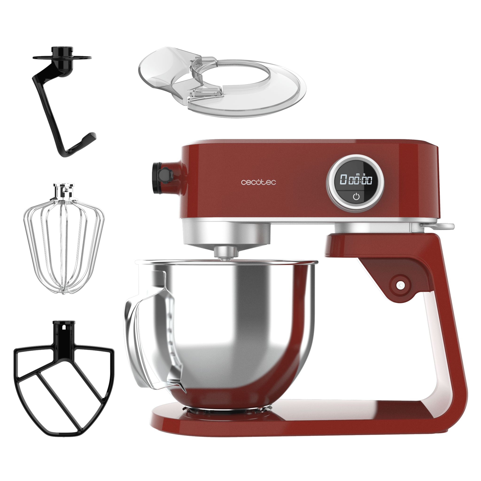 Batidora Amasadora Twist&Fusion 4000 Luxury Red