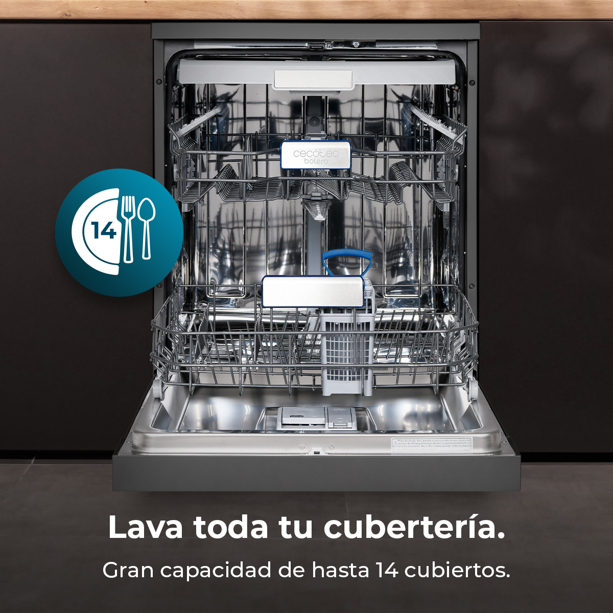 Bolero Aguazero 6800 Dark A | Envío, instalación y retirada RAEE gratis – foto detalle 1