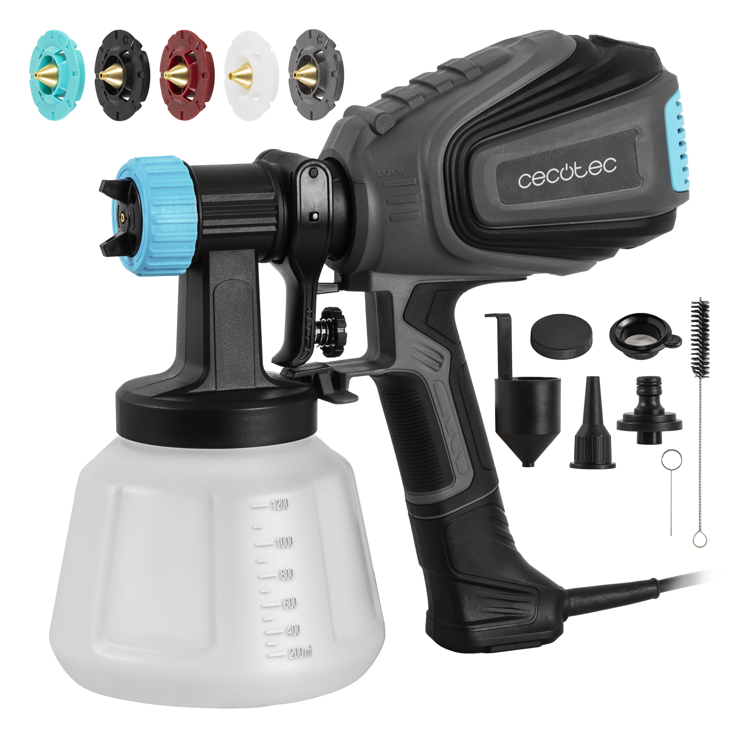 Pistola de pintura TotalPaint 750