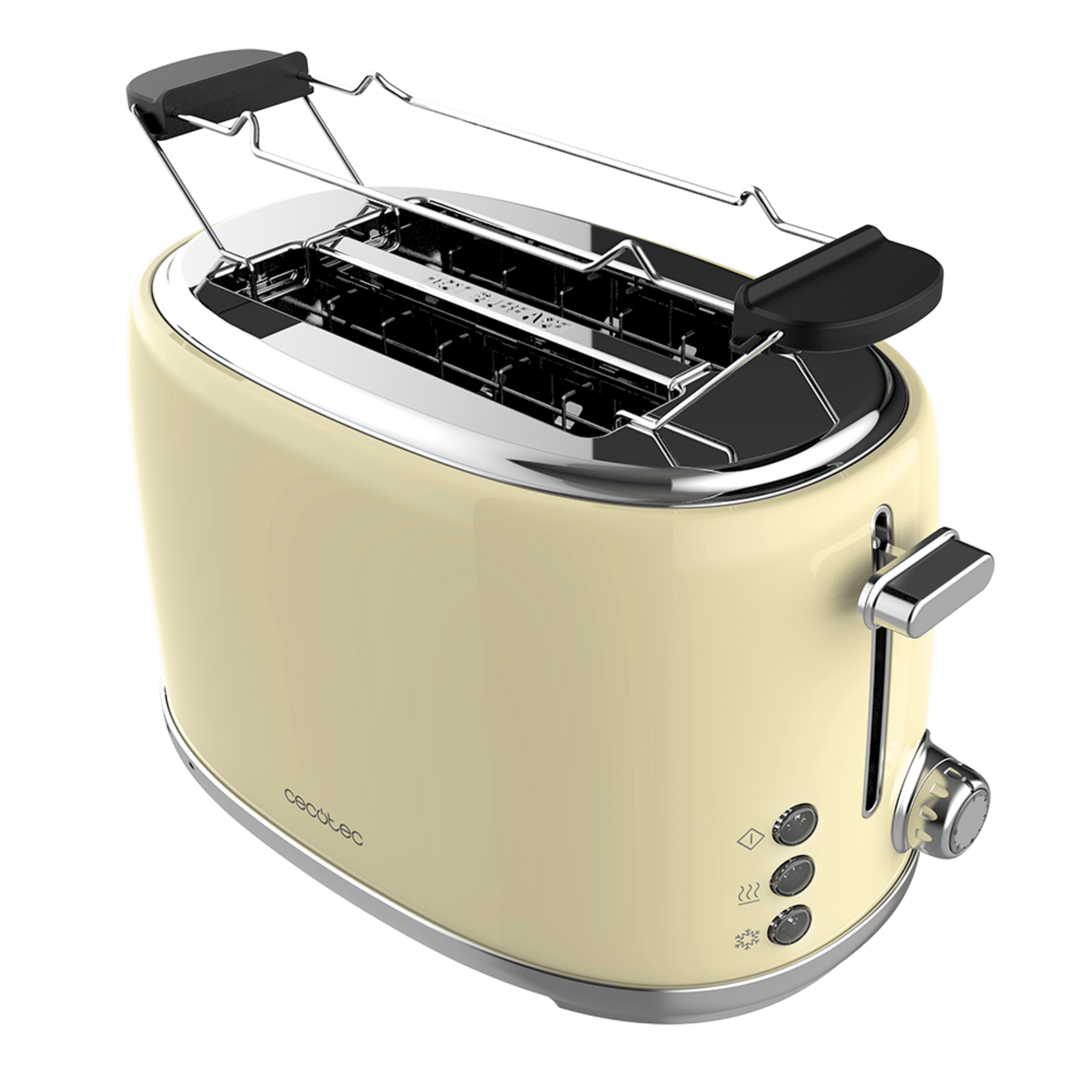 Tostador Vertical Toast&Taste 1000 Retro Double Beige