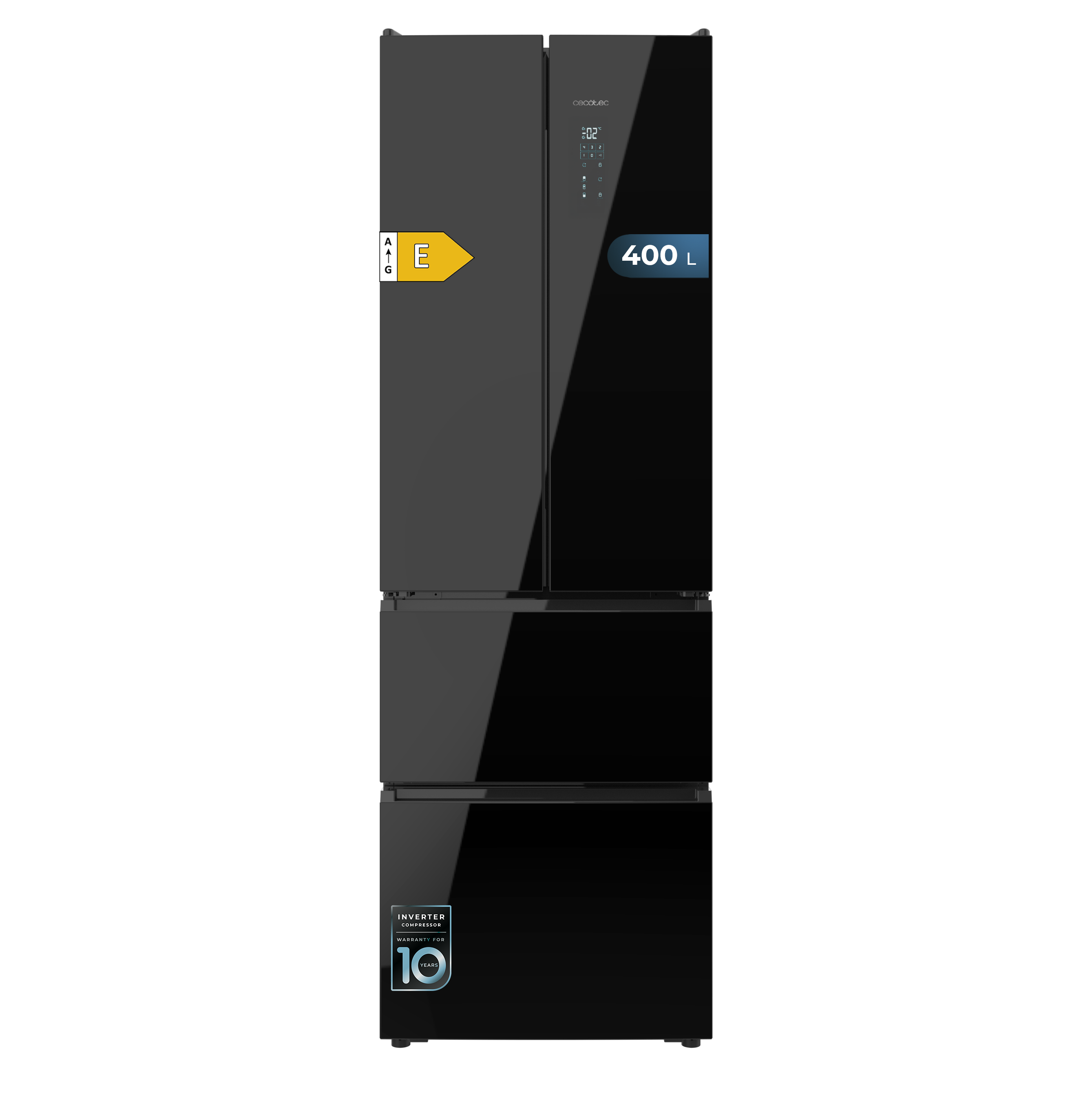 Bolero CoolMarket Combi F2D 395 Black Glass E