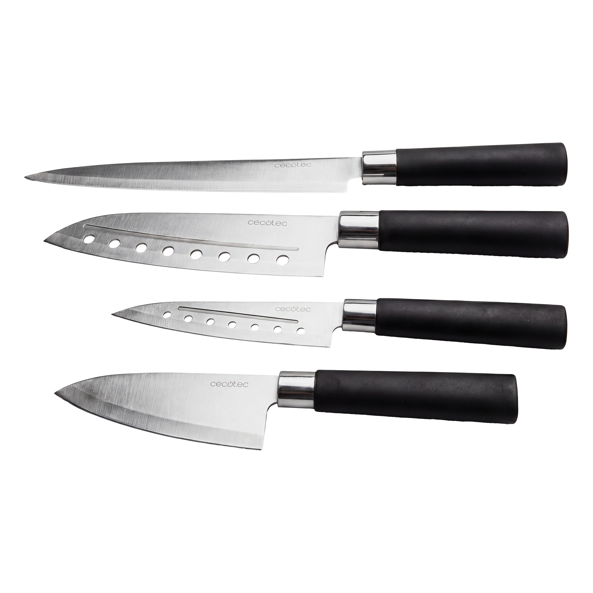 Set cuchillos santoku