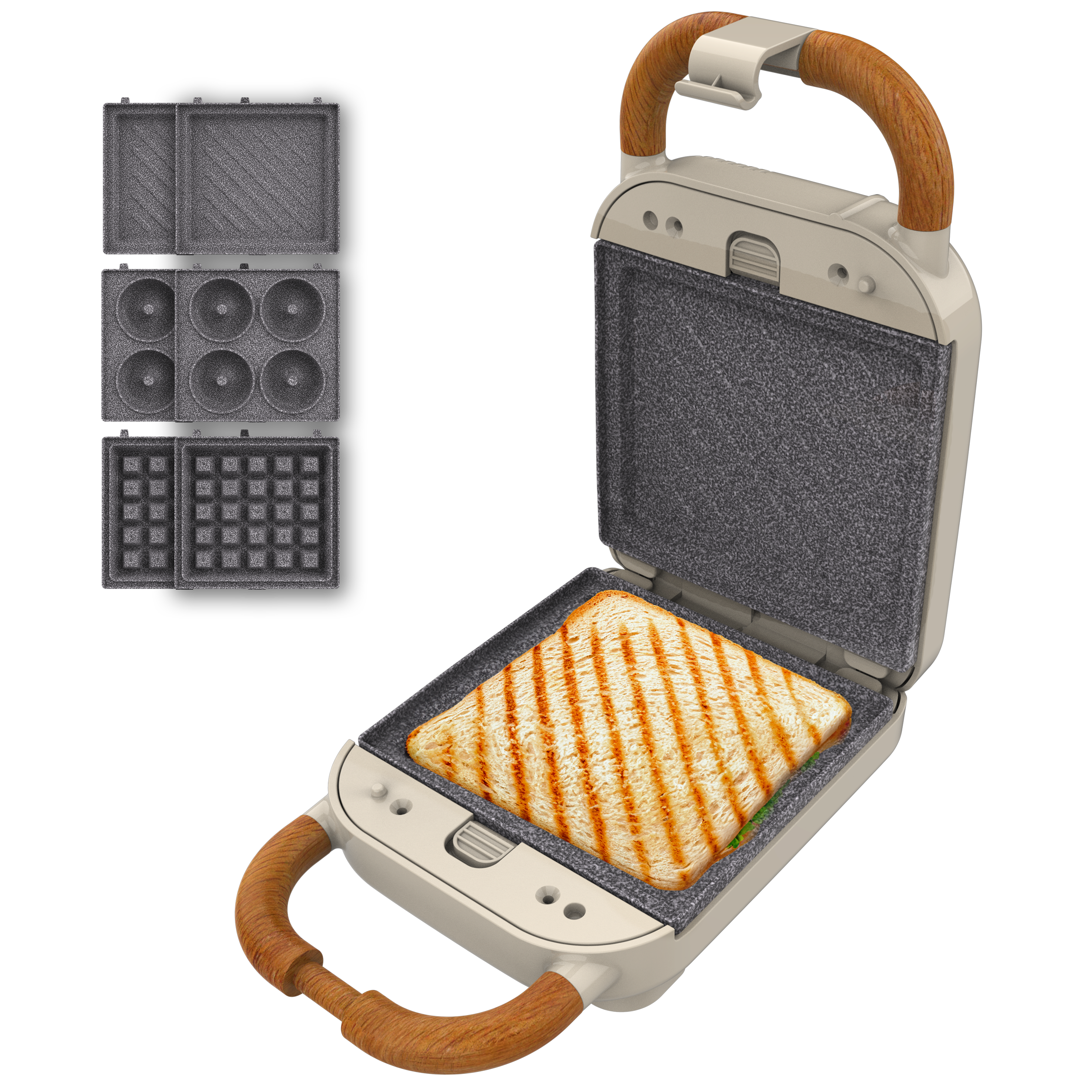 Rock'nToast Retro One Beige
