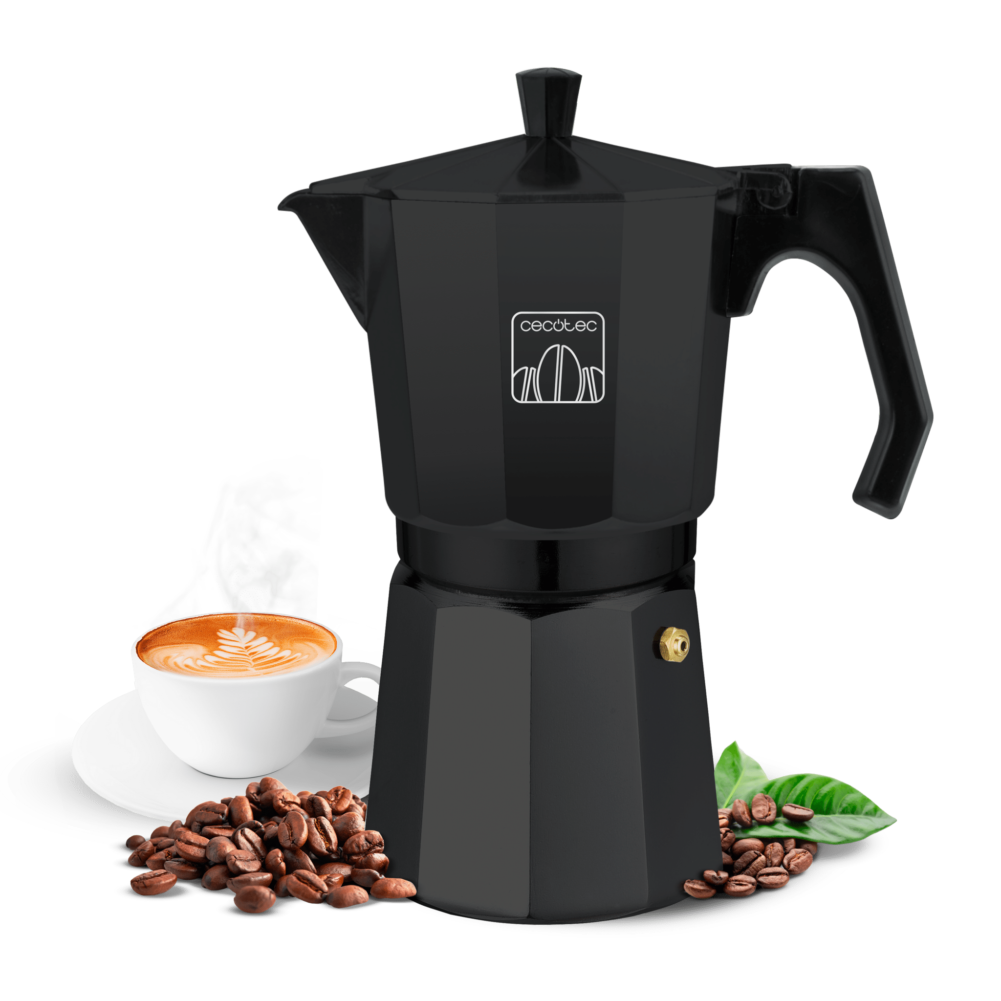 Cafetera Italiana Cumbia Mokclassic 1200 Black