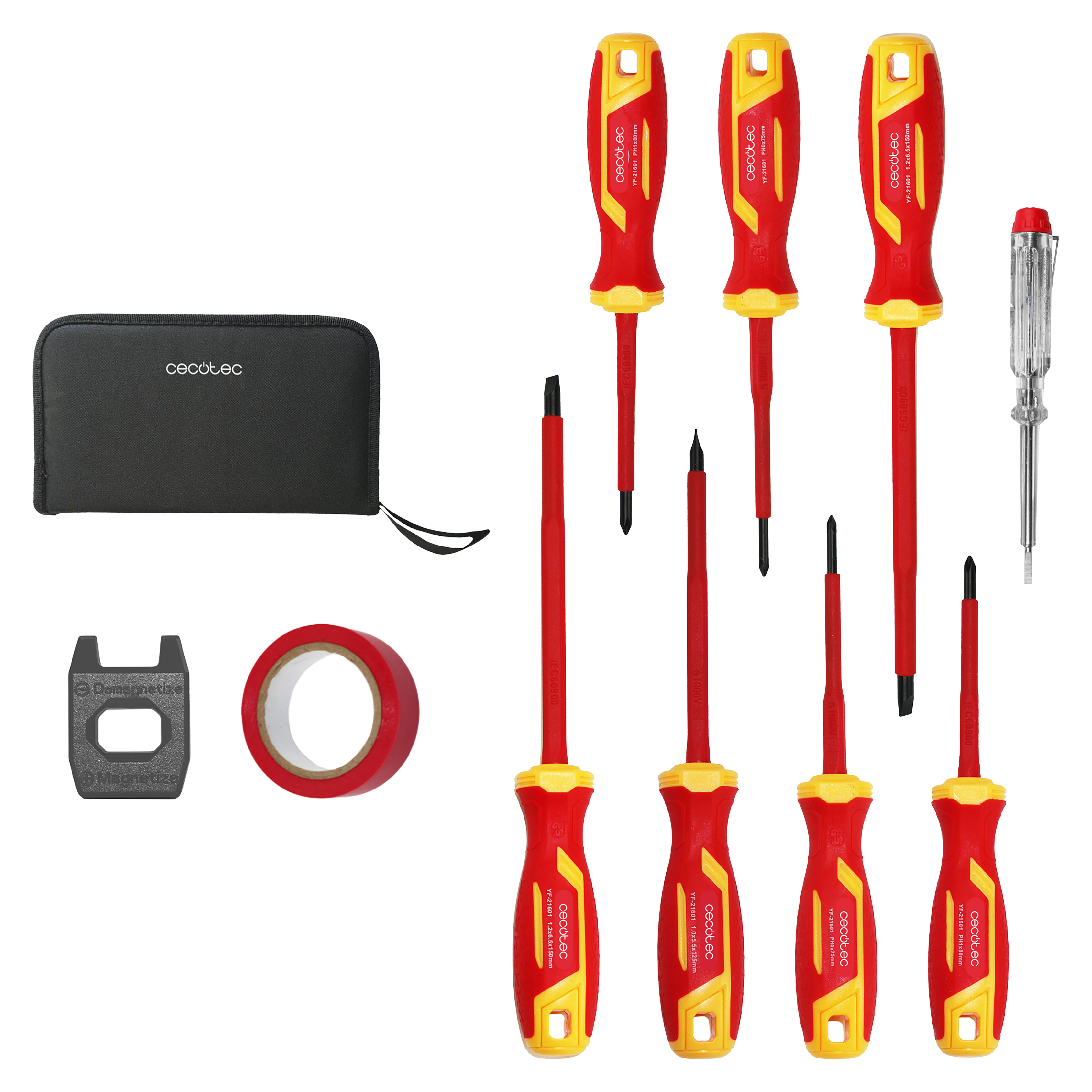 Set de destornilladores HardGyro 11 SafeVolt Magnetic