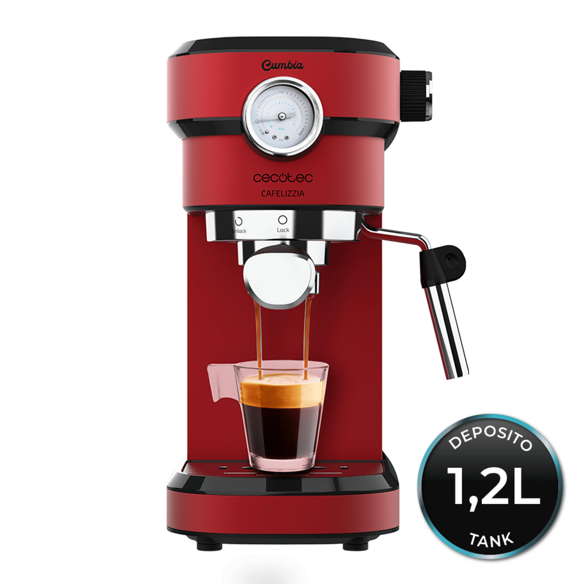 Cafetera Espresso Cafelizzia 790 Shiny Pro