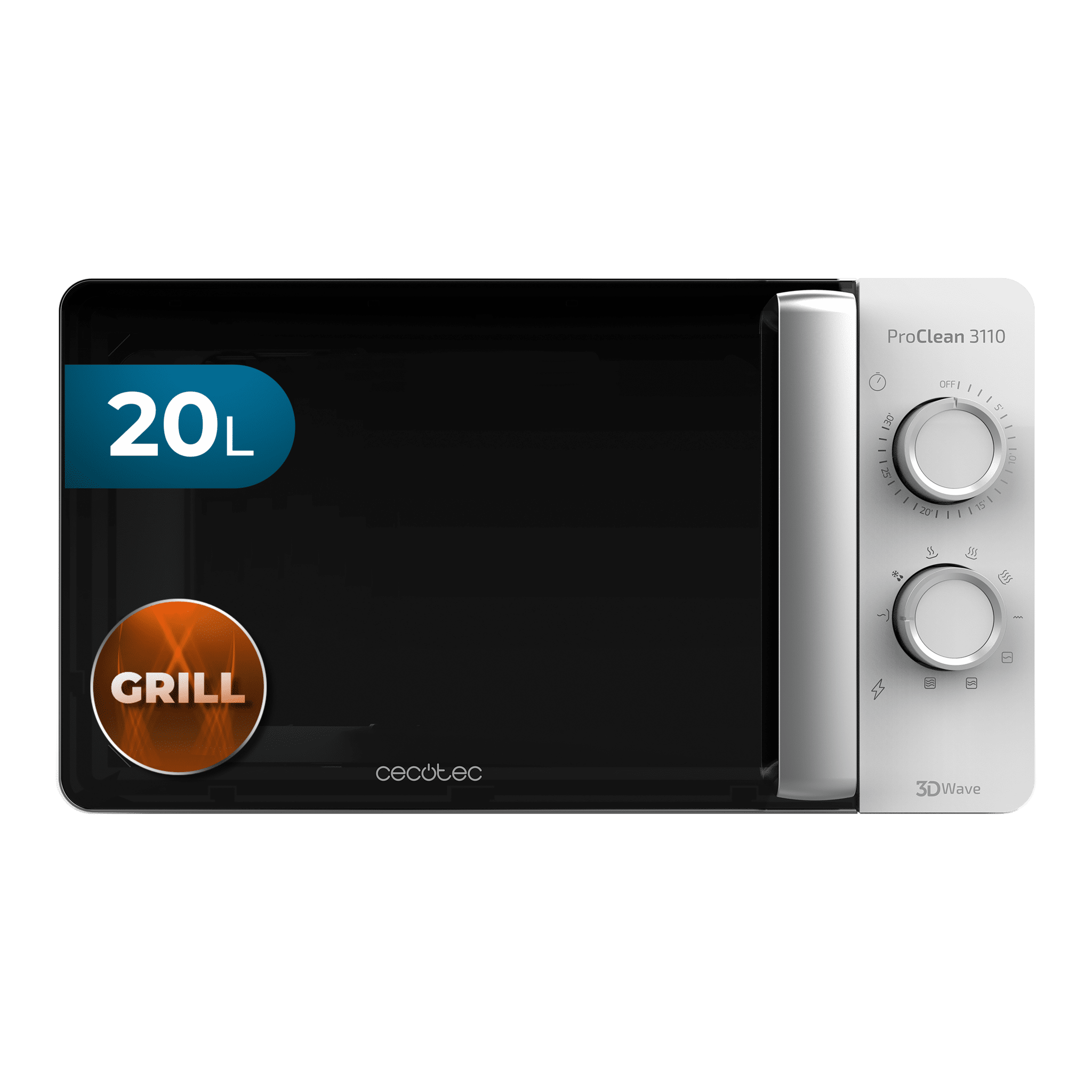 Microondas 20L Con Grill Proclean 3110
