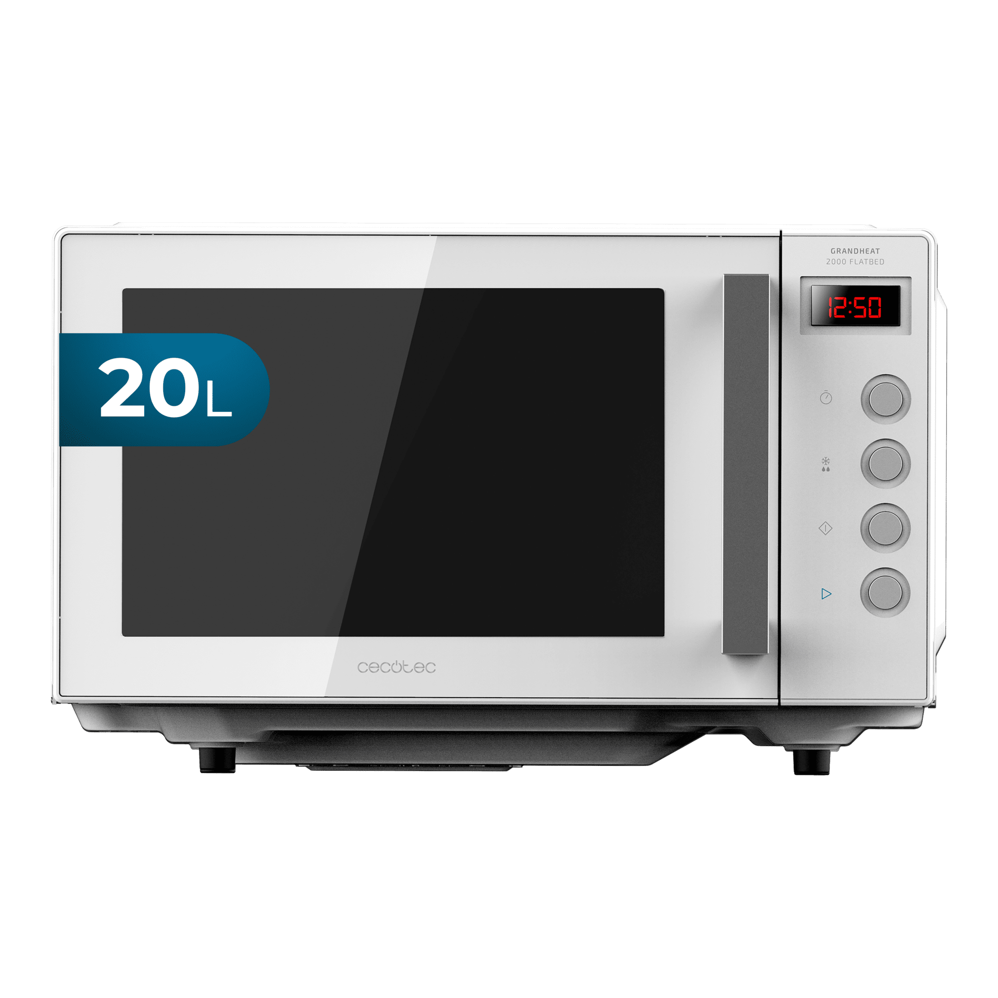 Microondas Sin Plato Grandheat 2000 Flatbed White