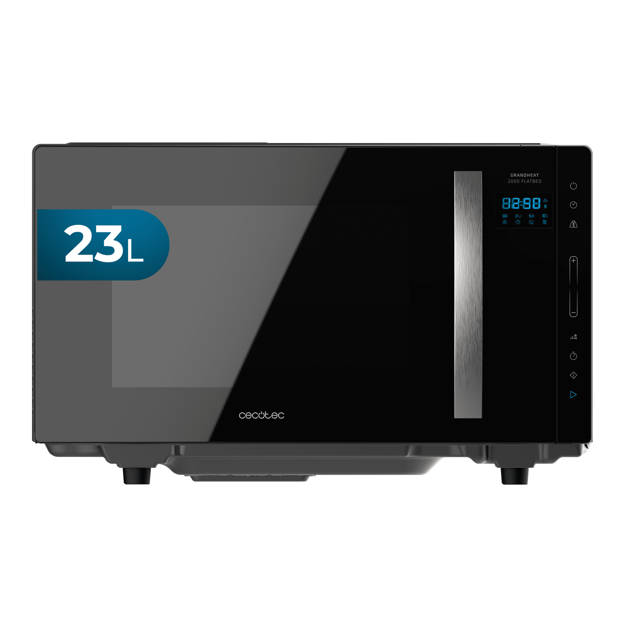 Microondas Sin Plato Grandheat 2300 Flatbed Touch Black