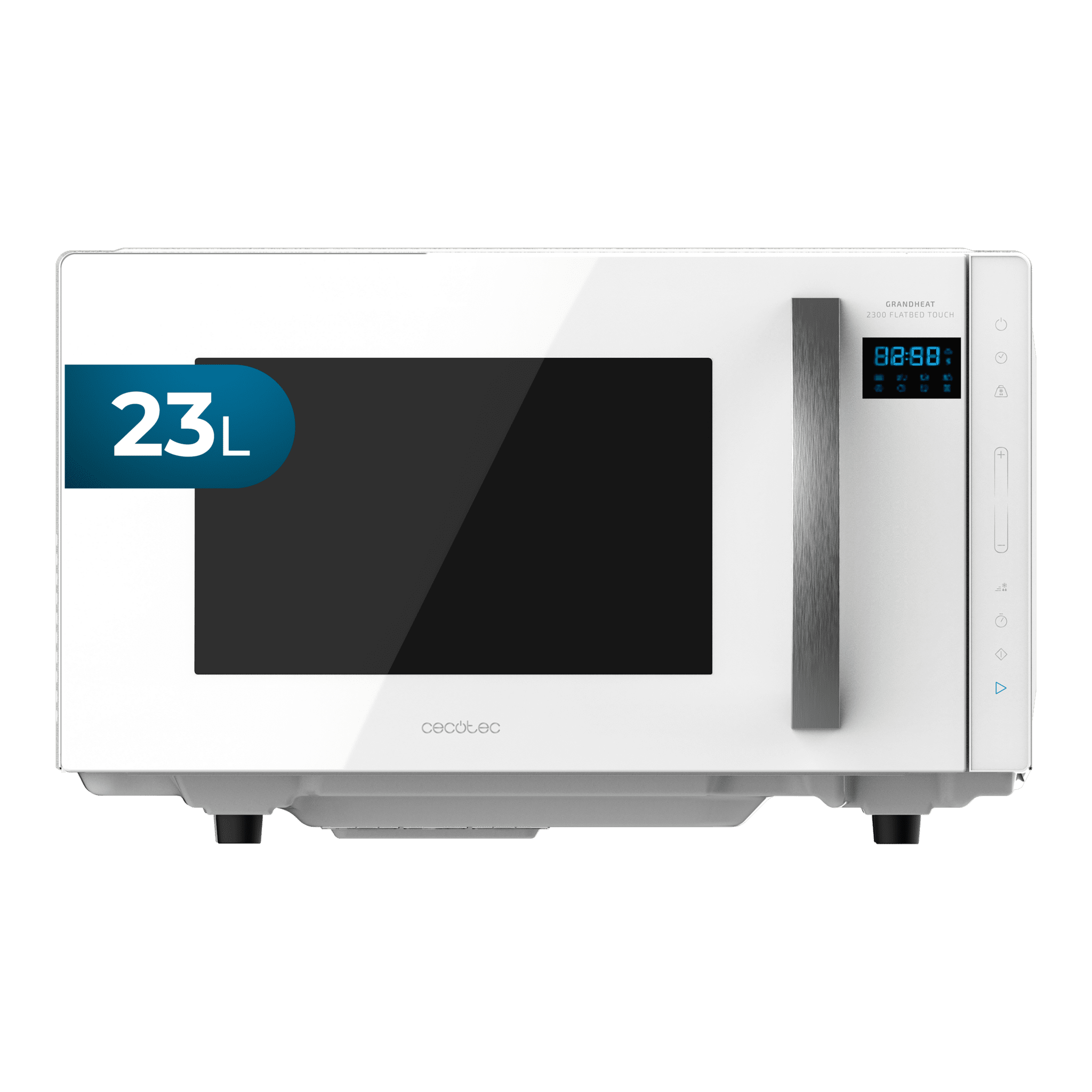 Microondas Sin Plato Grandheat 2300 Flatbed Touch White