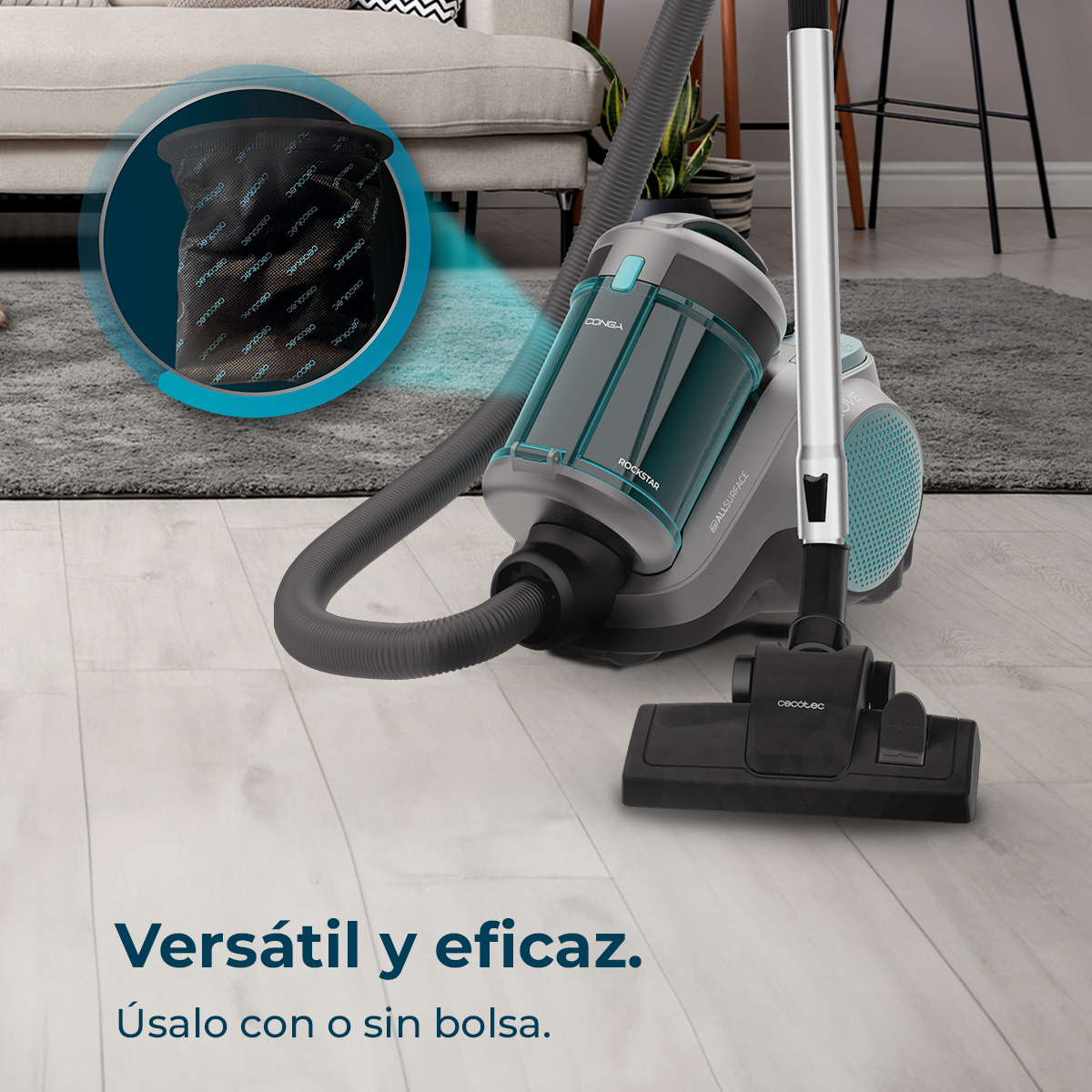 Conga Rockstar Cyclonic Powerbag | Envío gratis y mejor precio garantizado – foto detalle 2