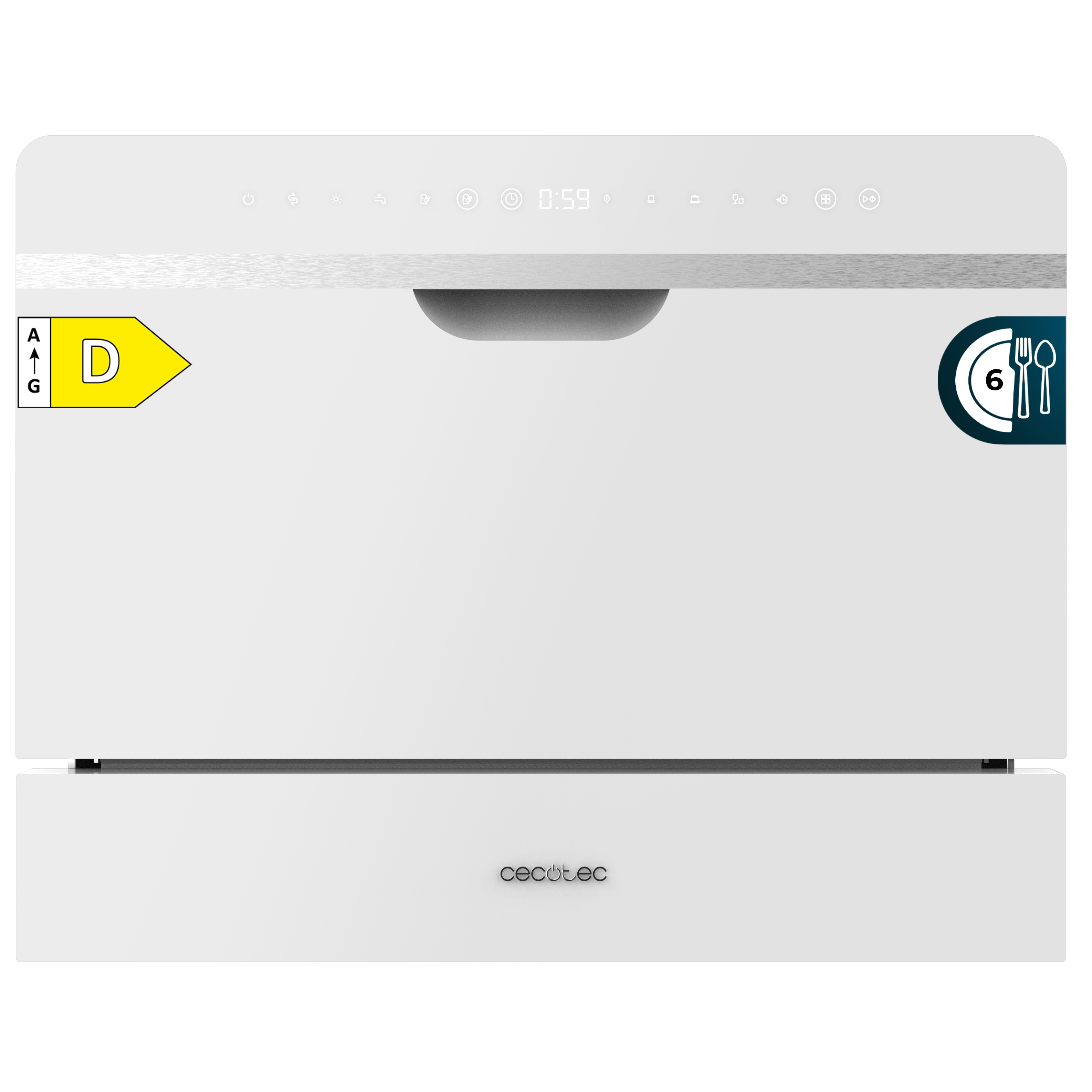 Bolero Aguazero 2500 S-BI White Glass