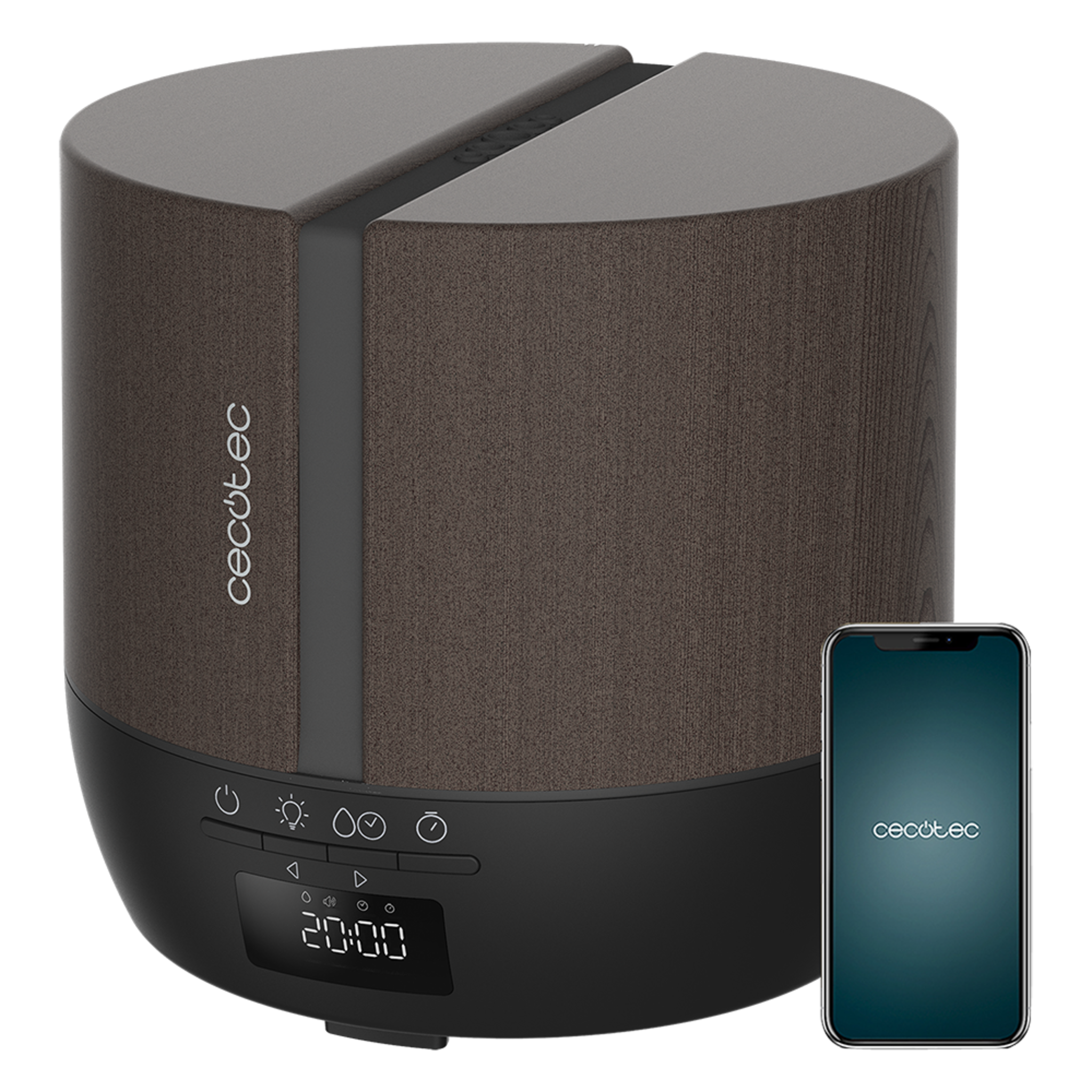 Difusor de aroma PureAroma 550 Connected Black Woody