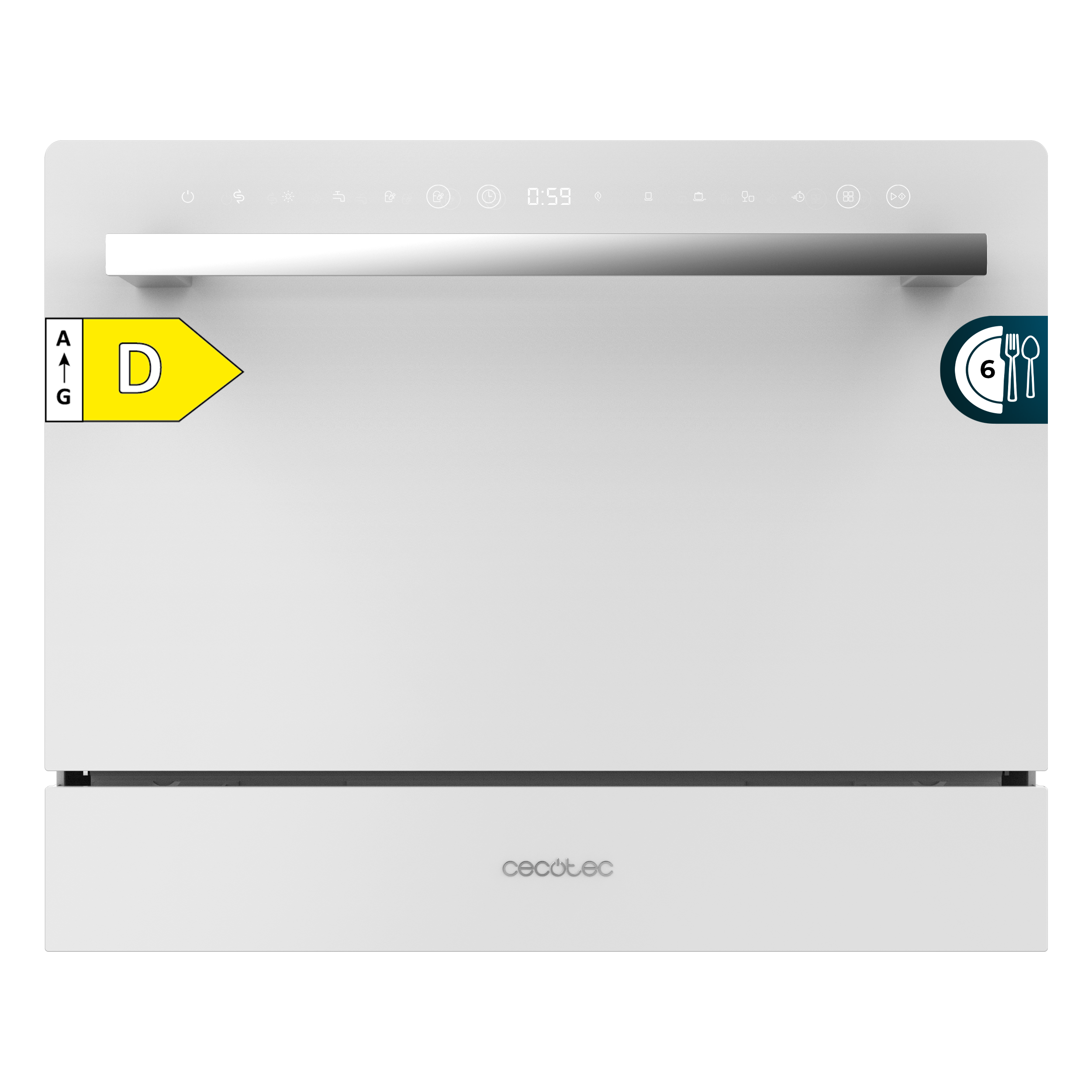 Bolero Aguazero 2400 White Glass