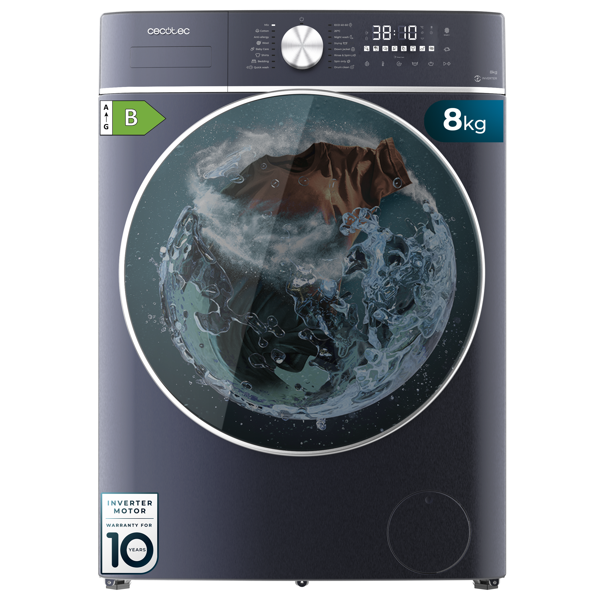 Bolero Wash&Dry 8580 Inverter Titanium