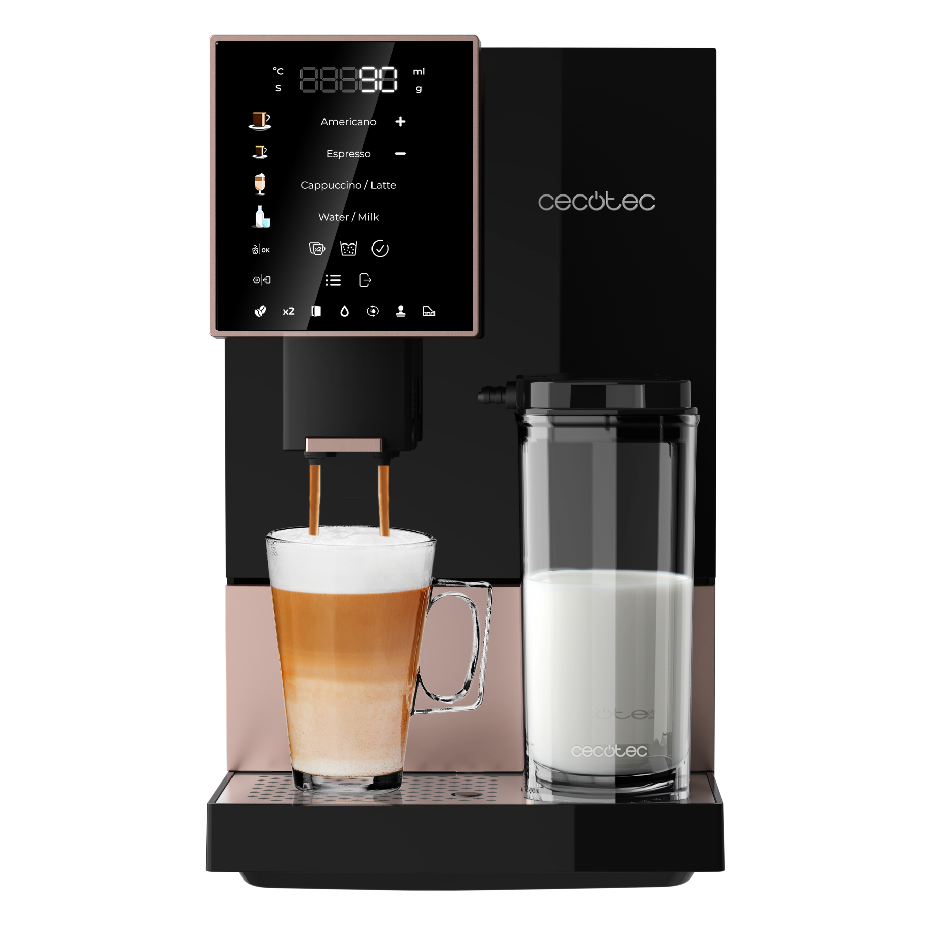 Cremmaet Compactccino Black Rose