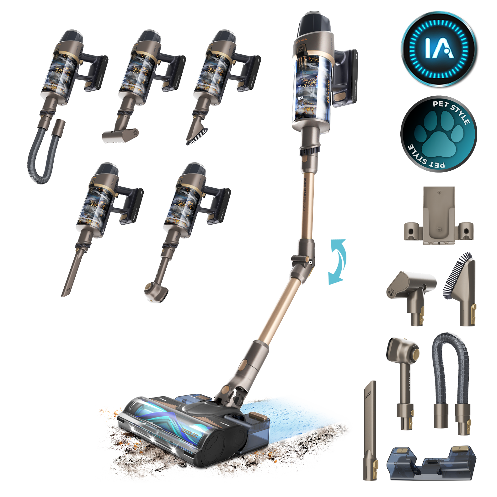 Conga Rockstar RX90 AI AquaPet Flex