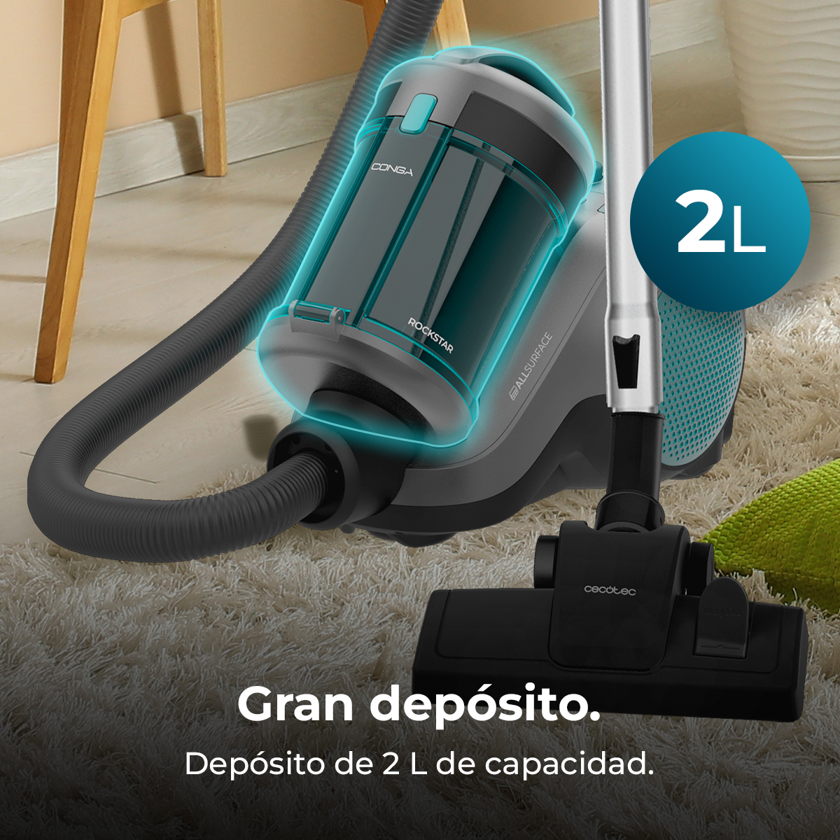 Conga Rockstar Cyclonic Powerbag | Envío gratis y mejor precio garantizado – foto detalle 5