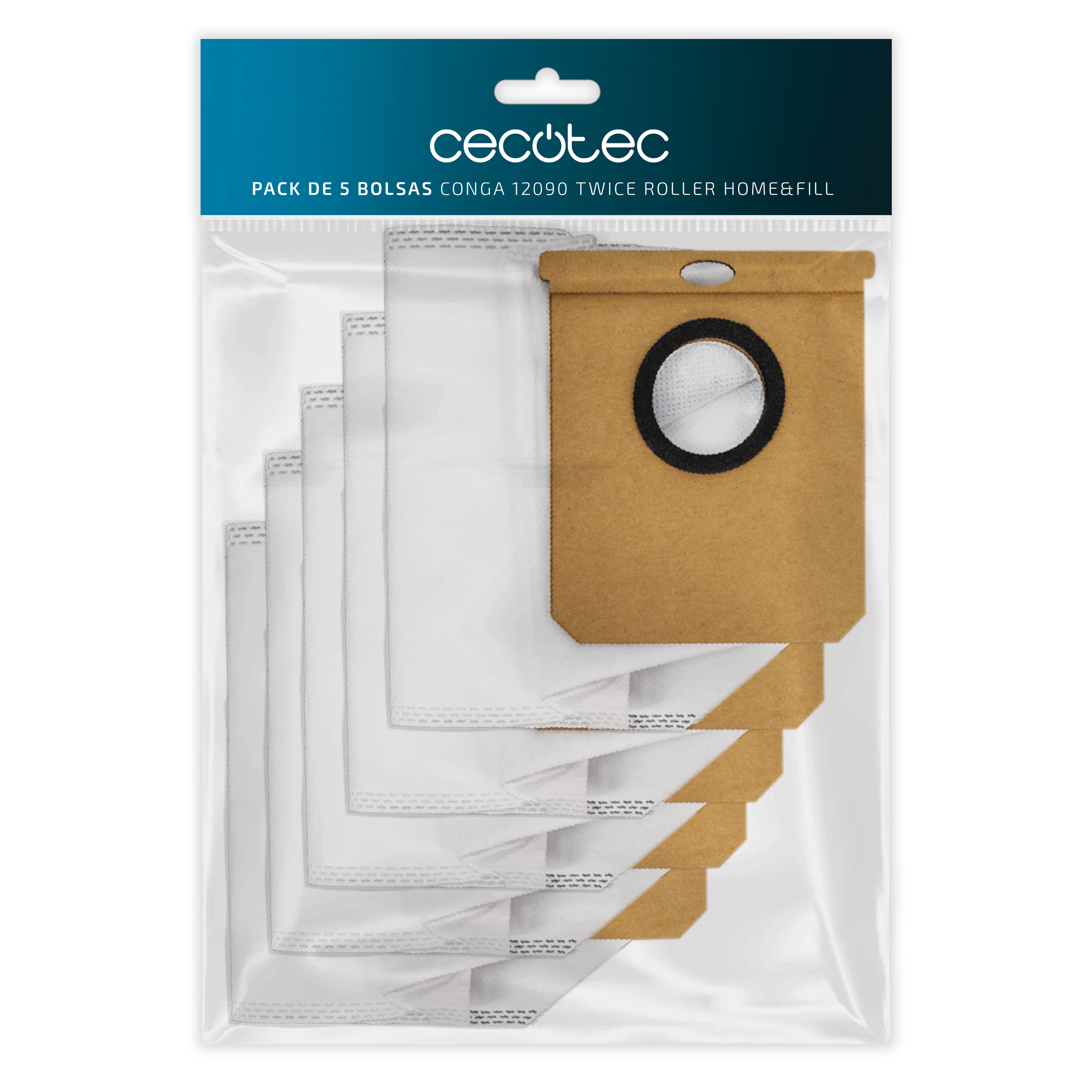 Pack de 5 Bolsas para Conga 12090 / 14090 Twice Roller Home&Fill