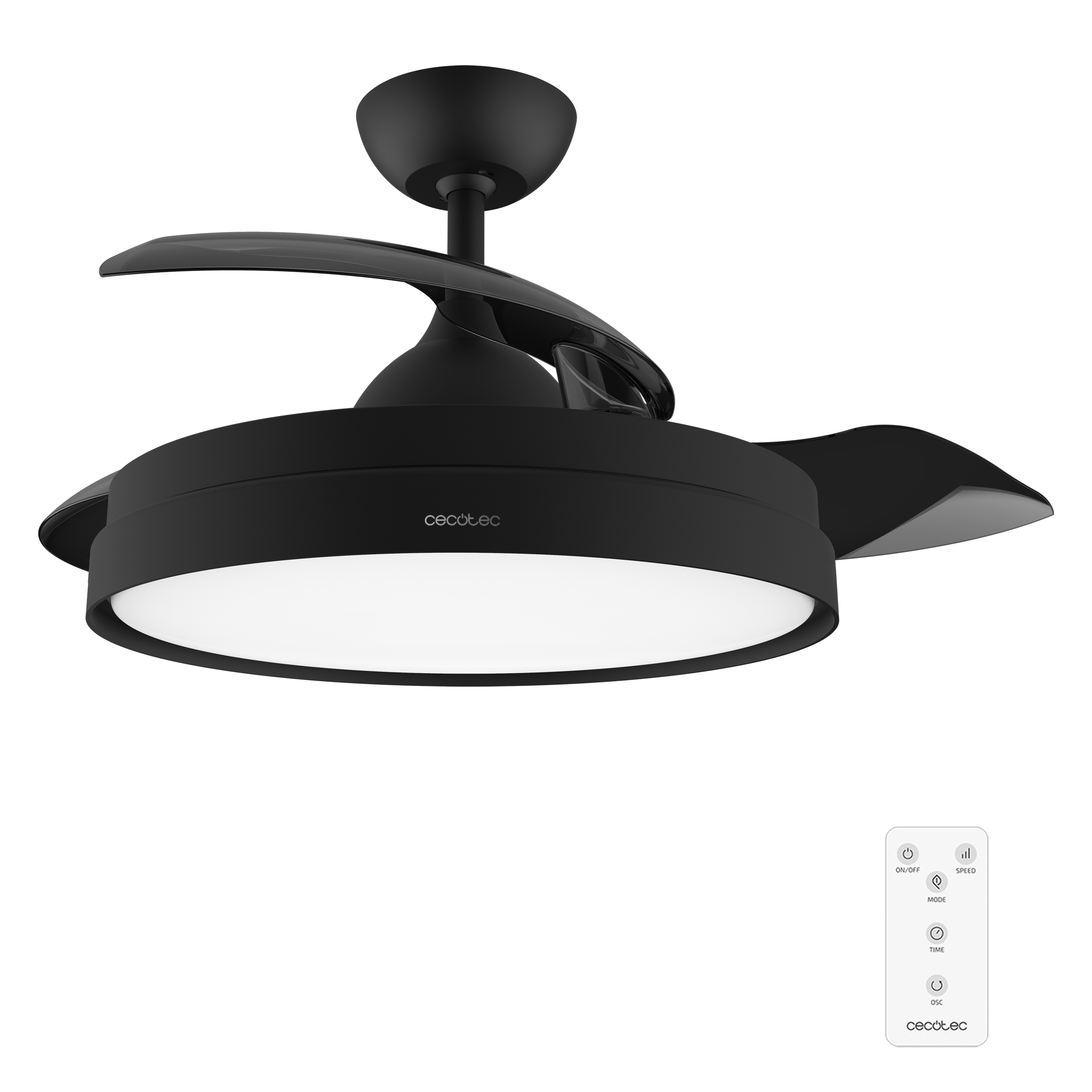 Ventilador de techo EnergySilence Aero 4280 Invisible Black
