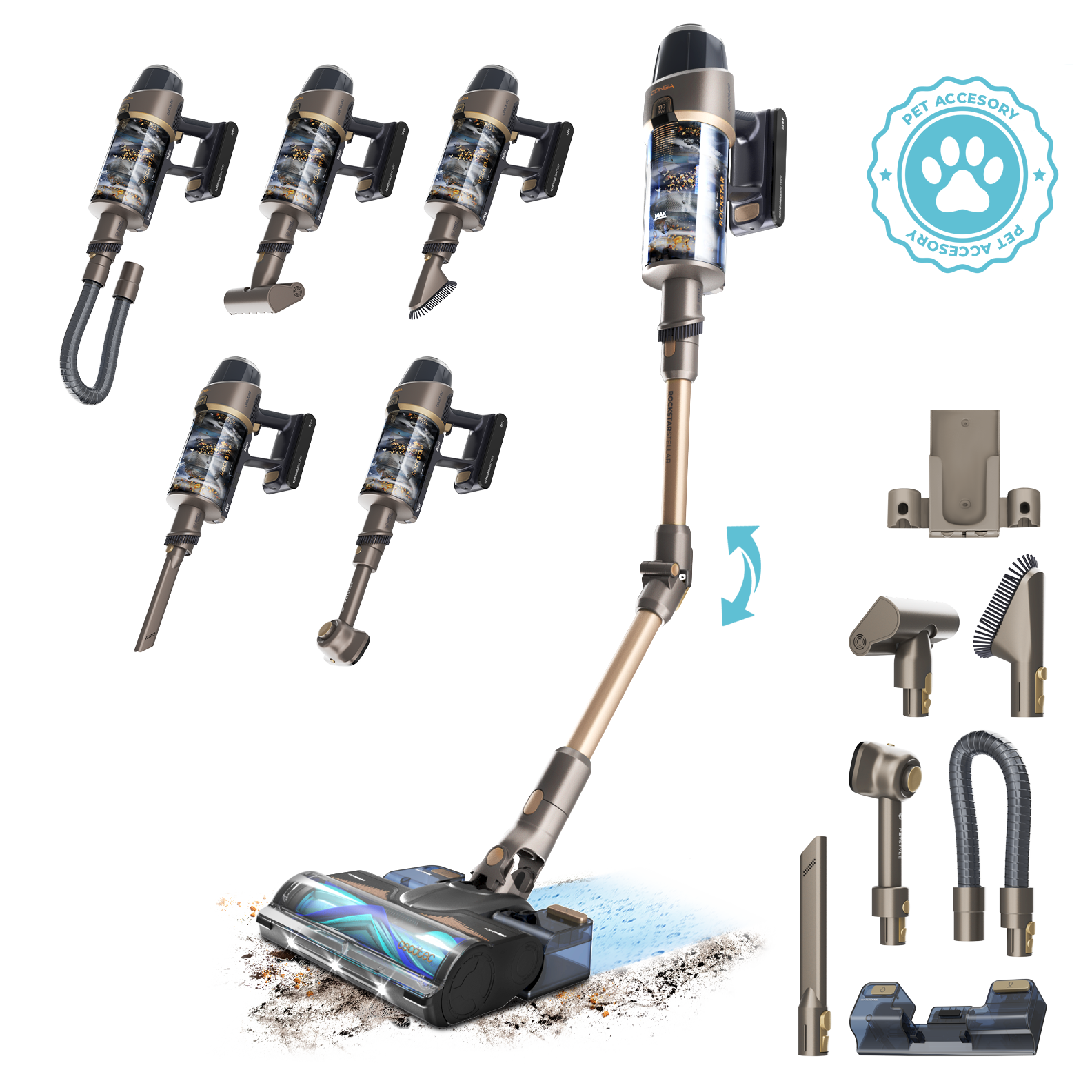 Conga Rockstar 12500 Stellar AquaPet Flex