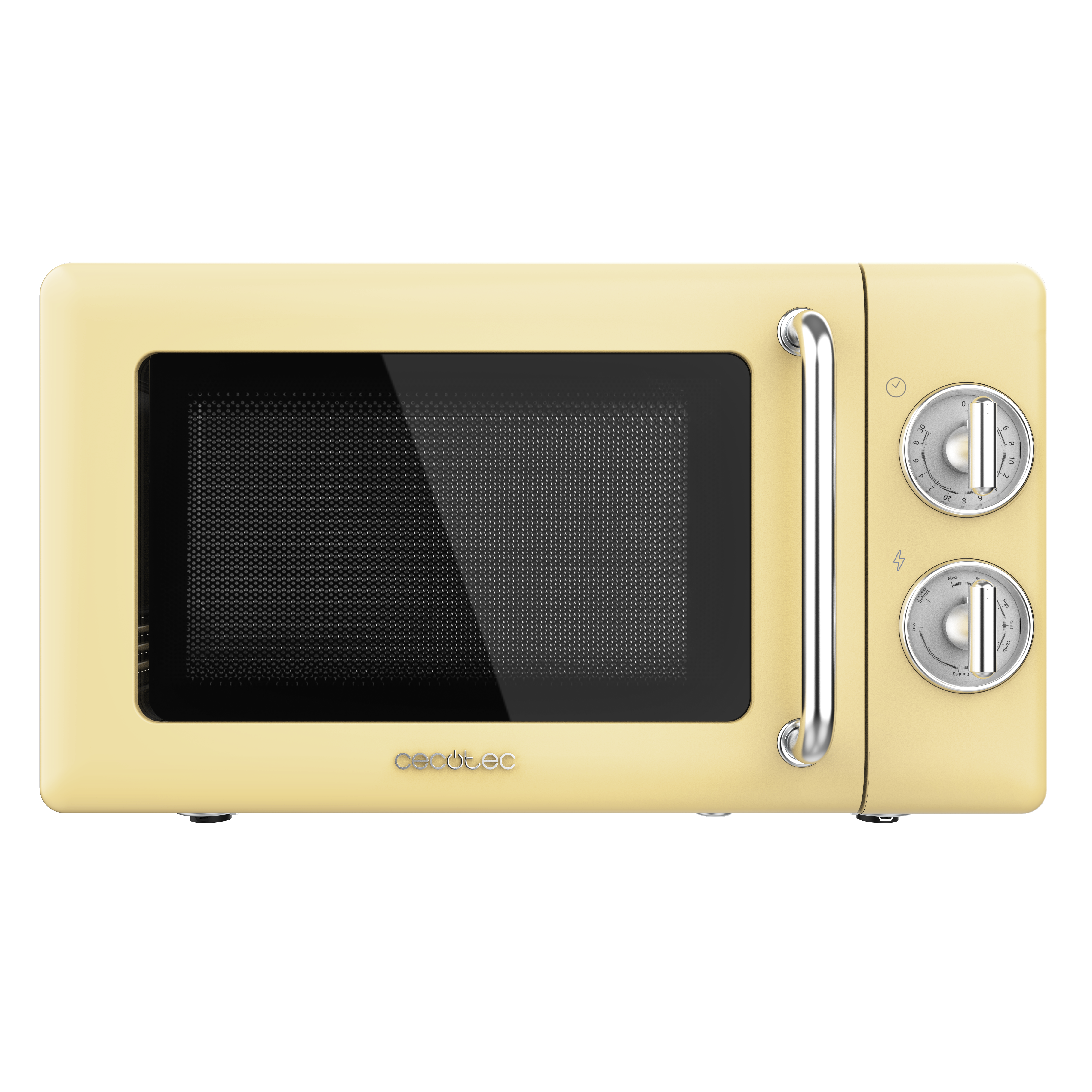 Microondas 20l con grill proclean 3110 retro yellow