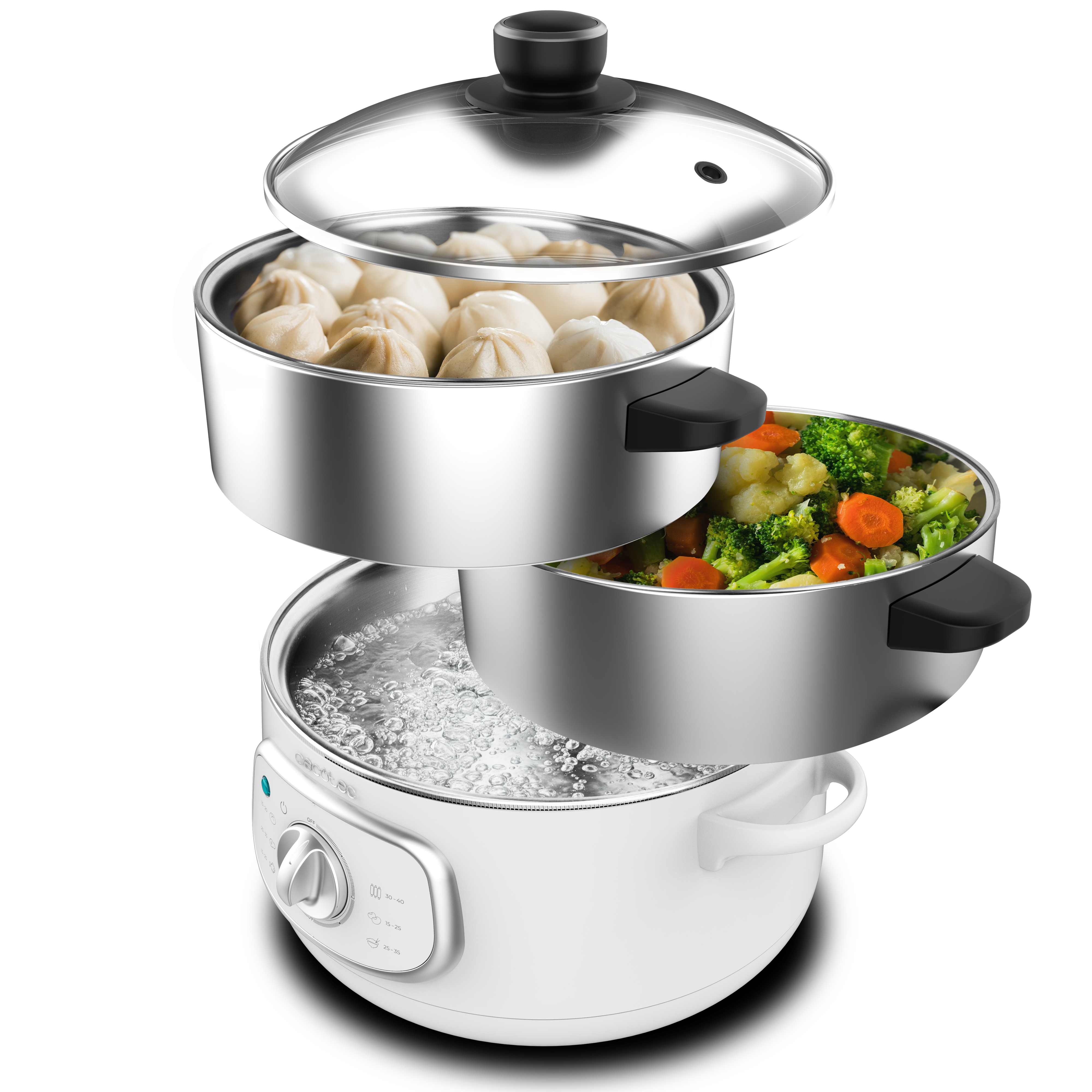 Vapovita SteelPot White