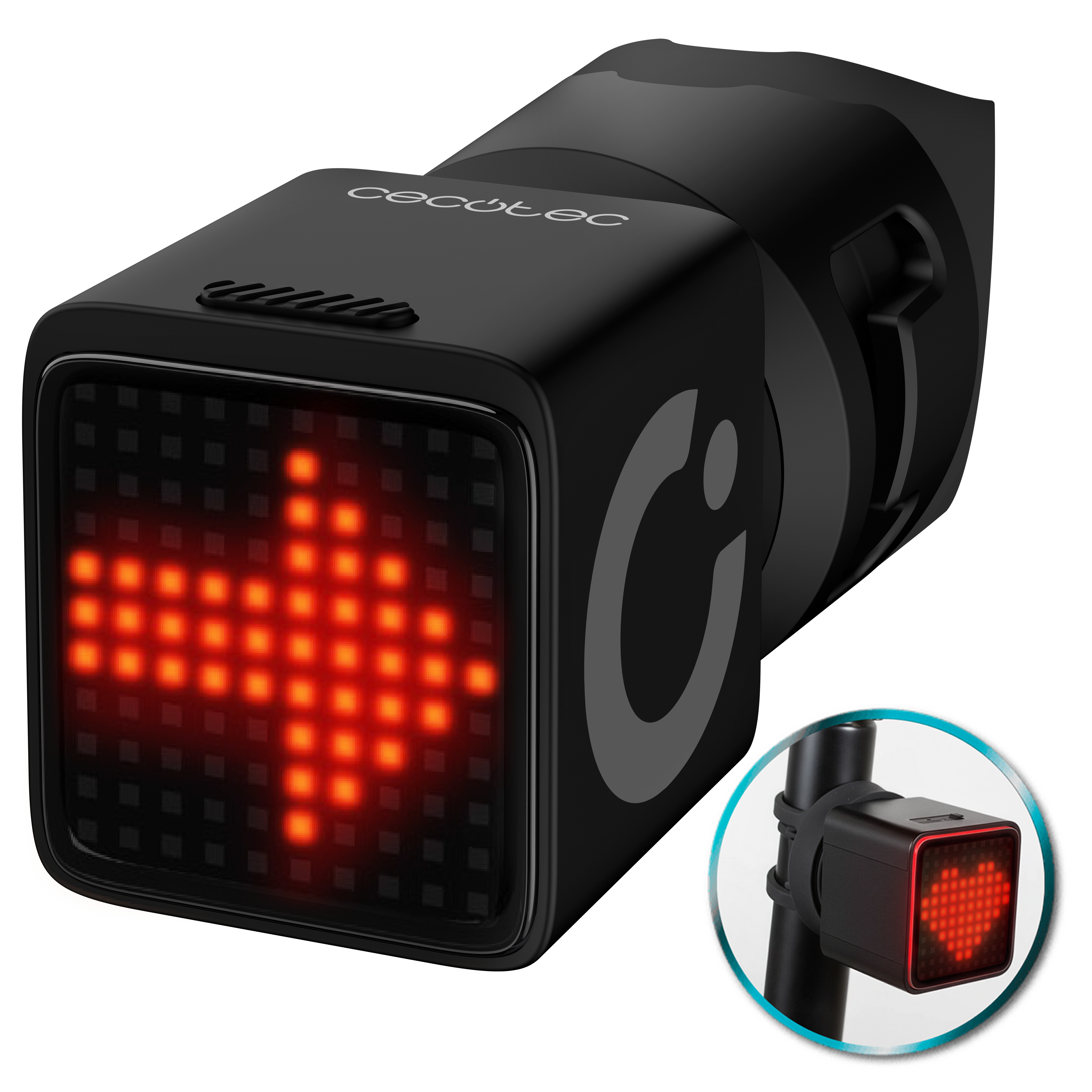 Luz bicicleta Smart tail Black