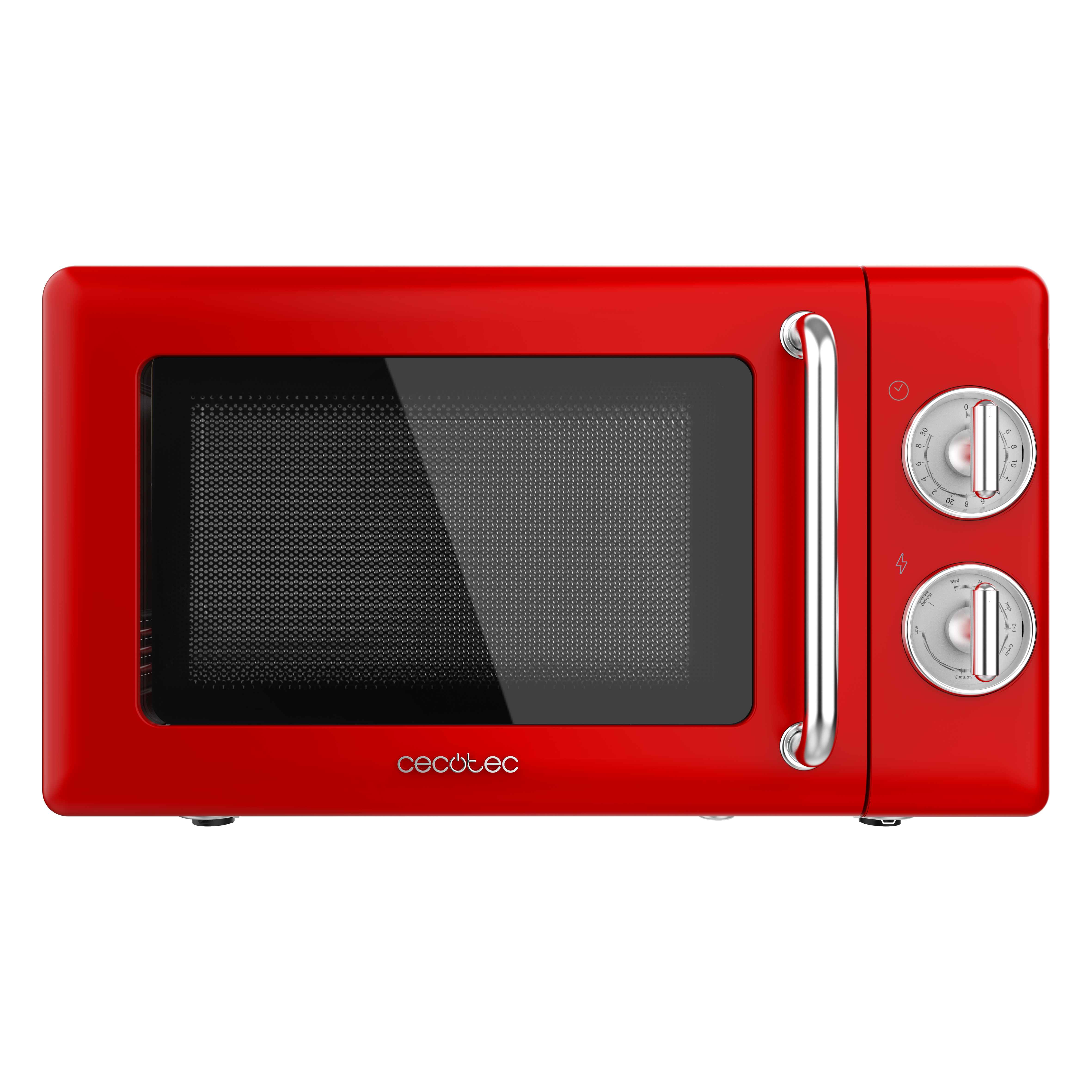 Microondas 20l con grill proclean 3110 retro red