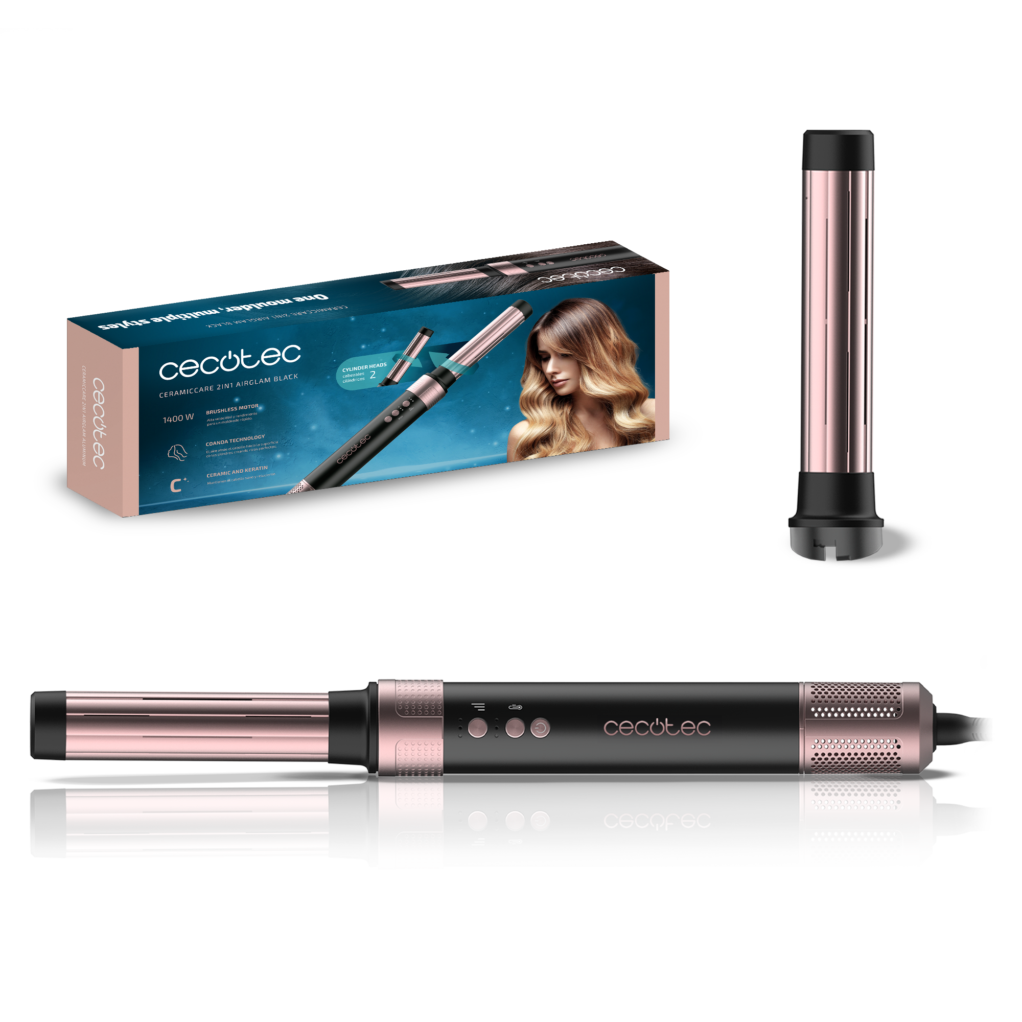 CeramicCare 2in1 AirGlisse Black