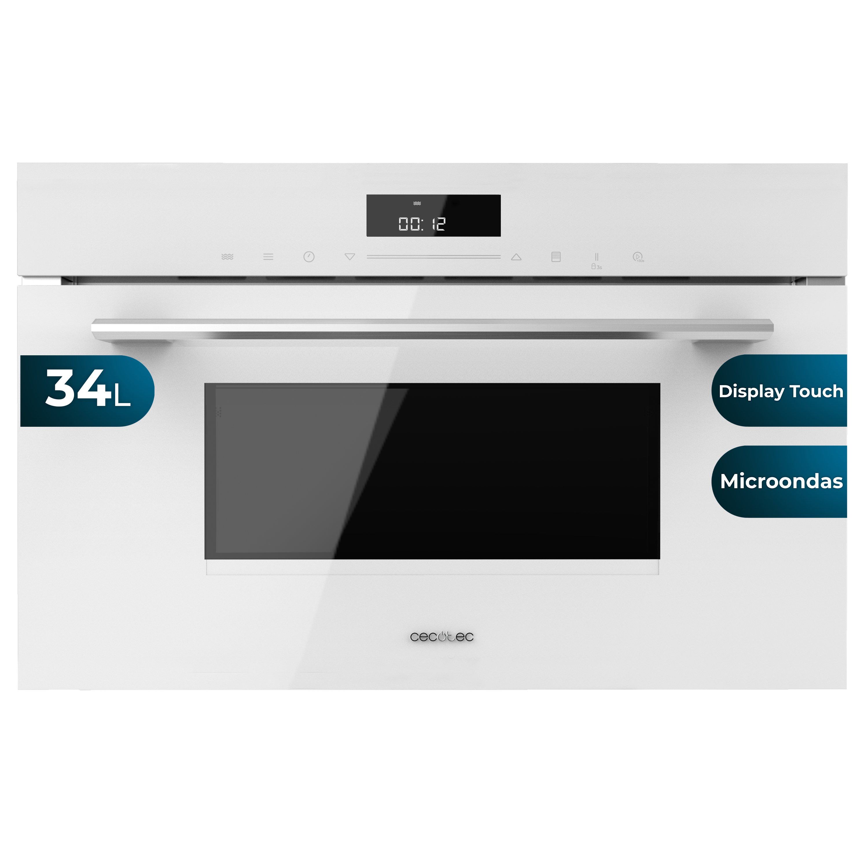 Bolero Hexa MW703800 Glass White
