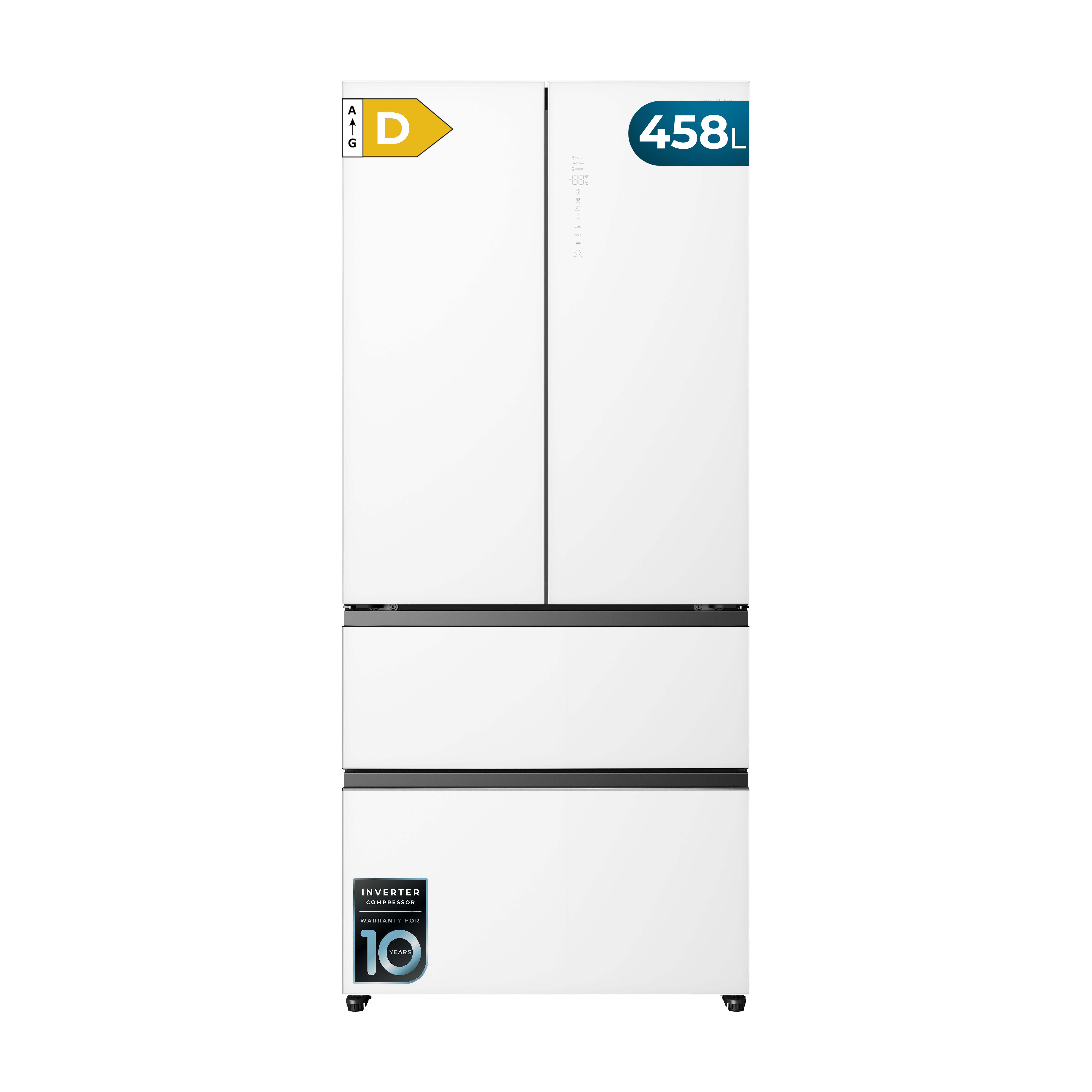 Bolero CoolMarket F2D 458 SBI Matt White Glass D