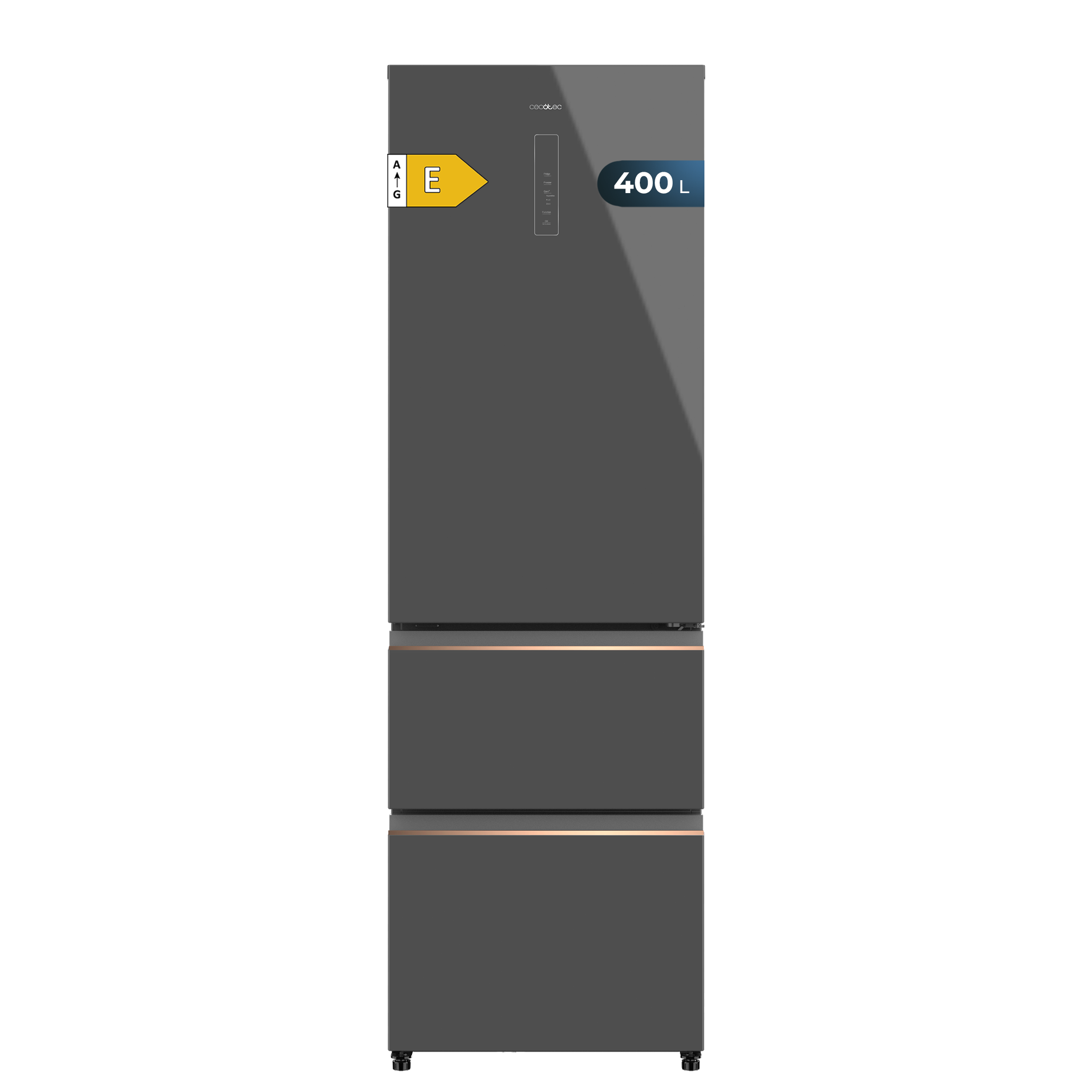 Bolero CoolMarket Combi FD 400 Grey Glass E