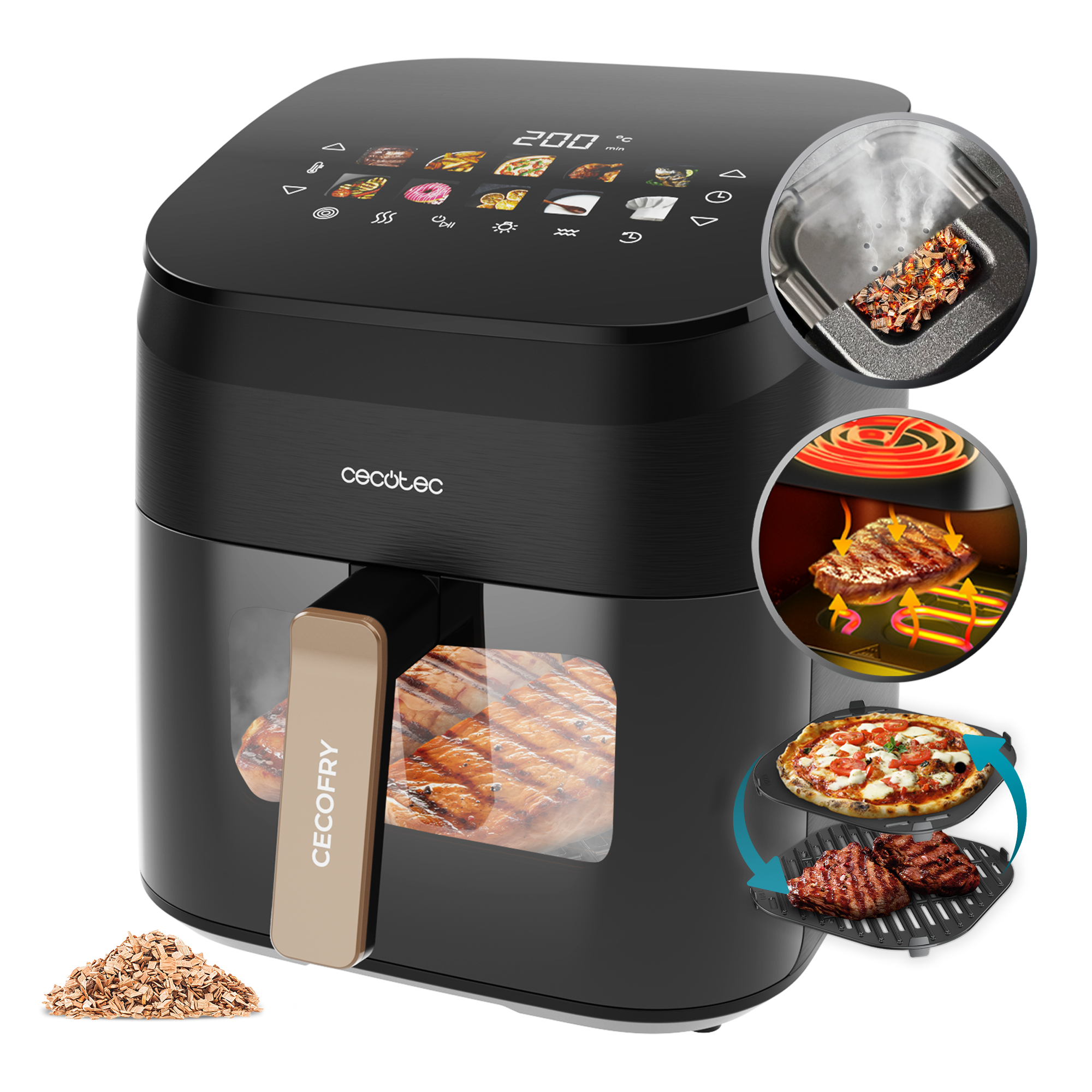 Cecofry&Grill Smokin' 6500