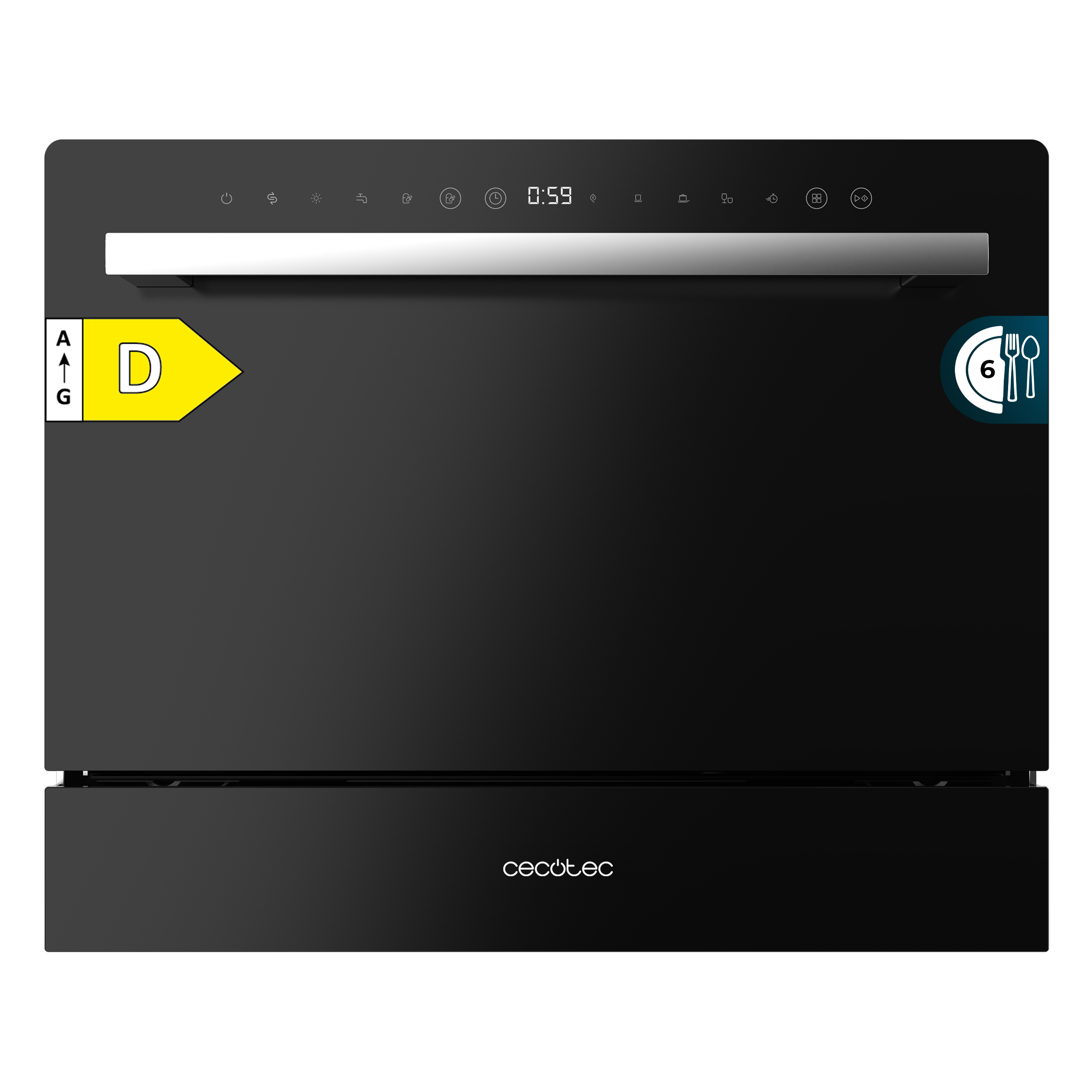Bolero Aguazero 2400 Black Glass