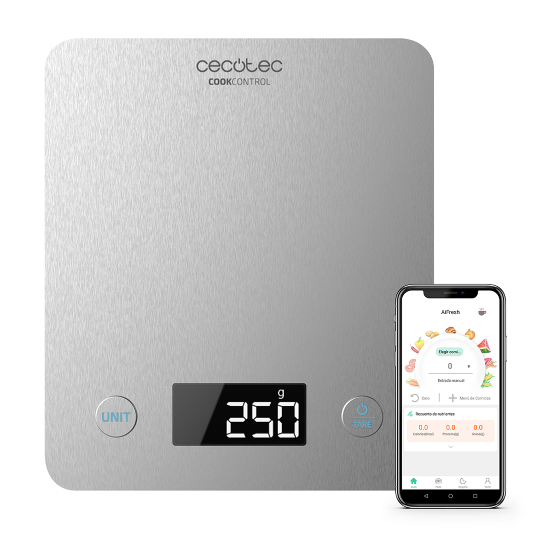 BÁSCULA DE COCINA COOKCONTROL 10000 CONNECTED