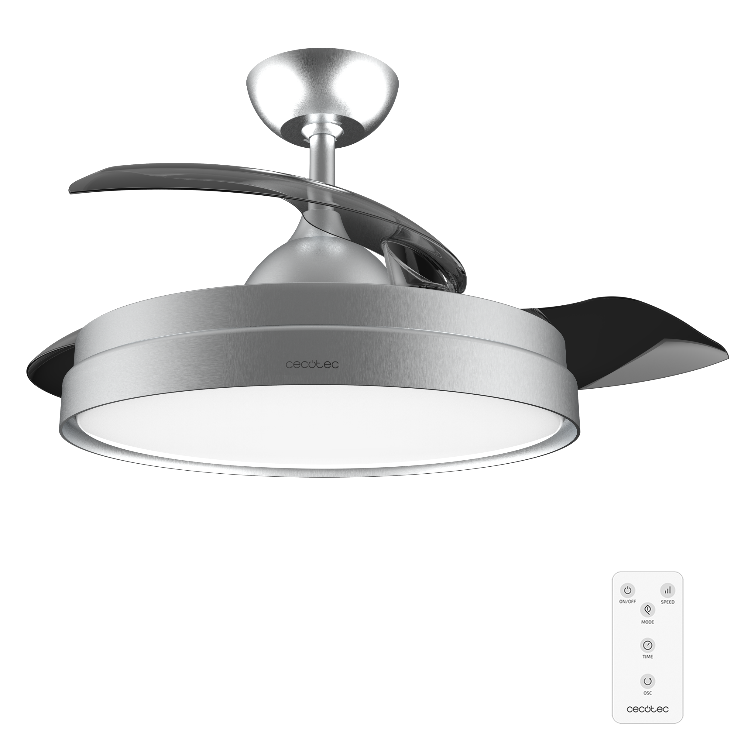 Ventilador de techo EnergySilence Aero 4280 Invisible Steel