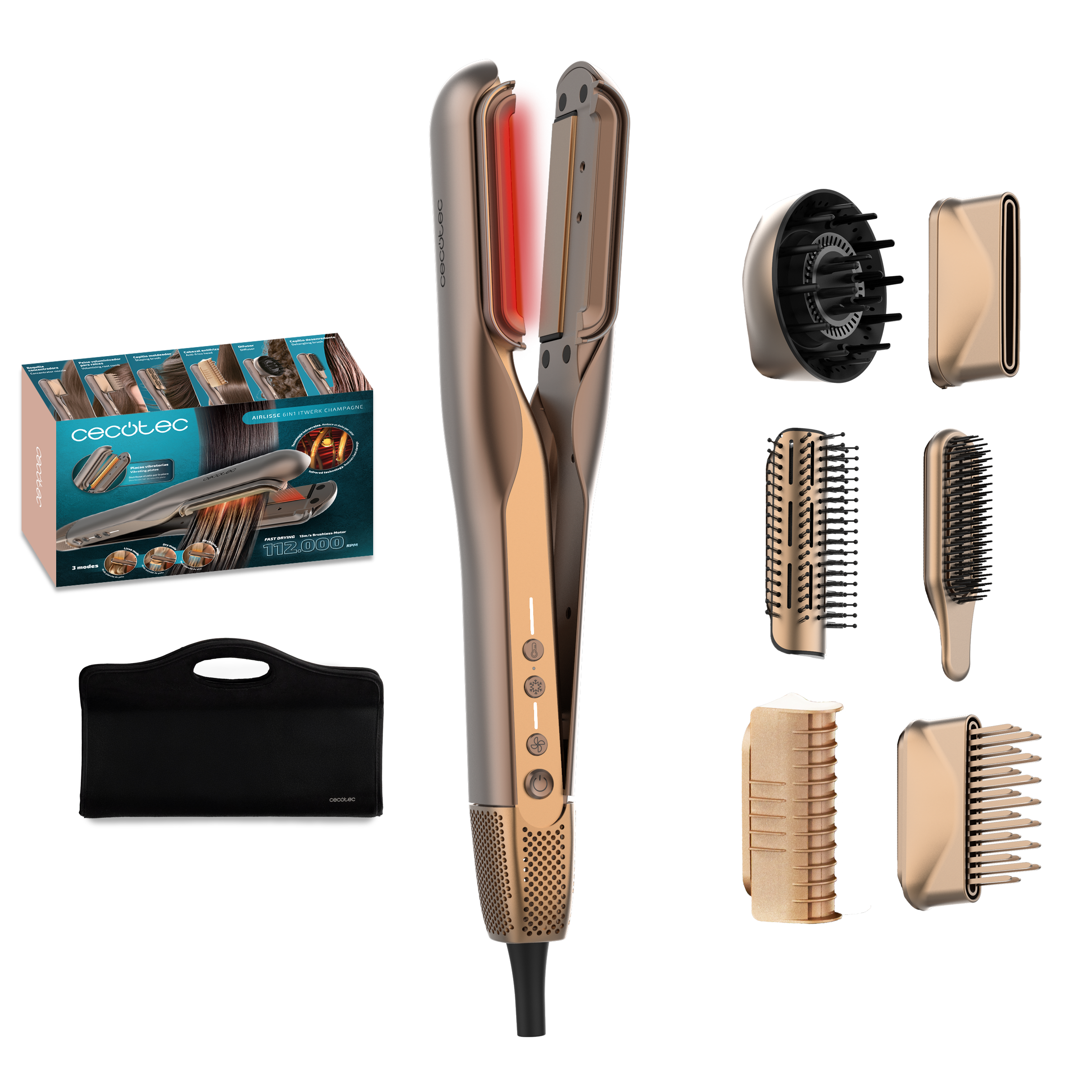 AirLisse 6in1 iTwerk Champagne